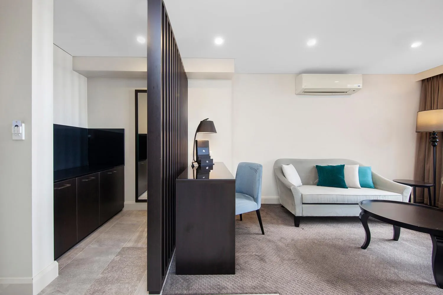 Seating area in Canberra Rex Hotel