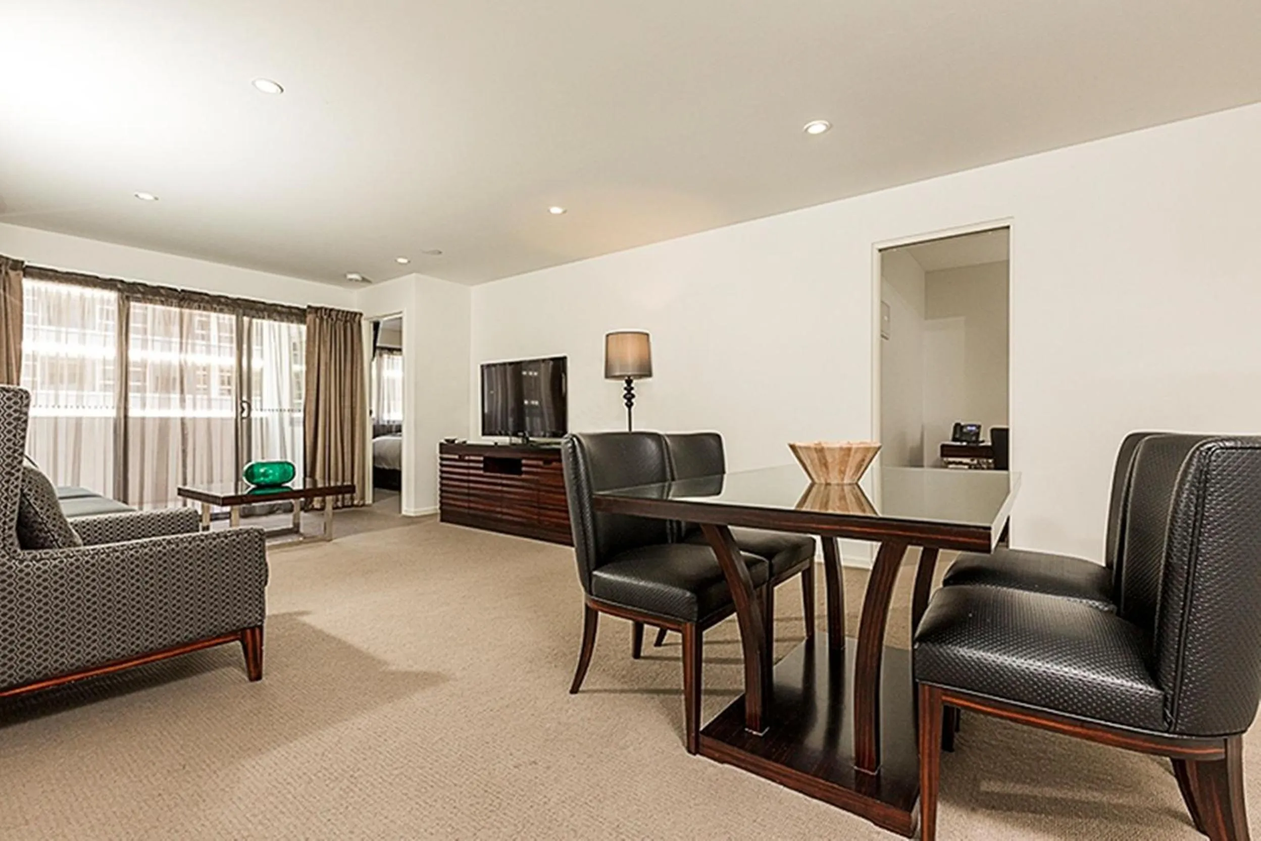 Living room in Canberra Rex Hotel