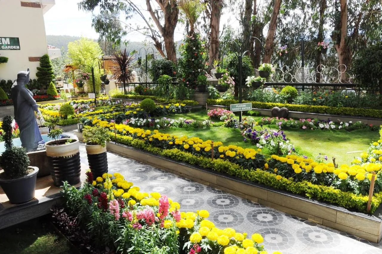 Garden in Gem Park Ooty