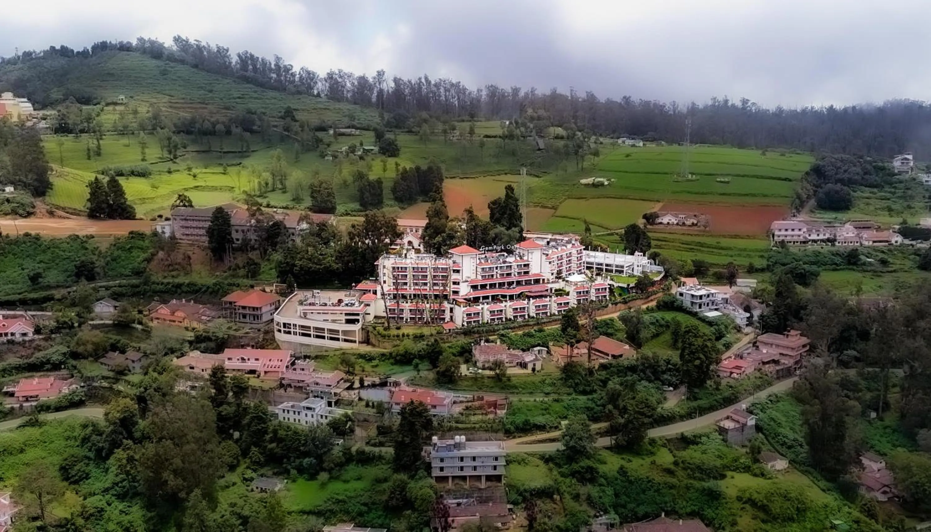Bird's eye view in Gem Park Ooty