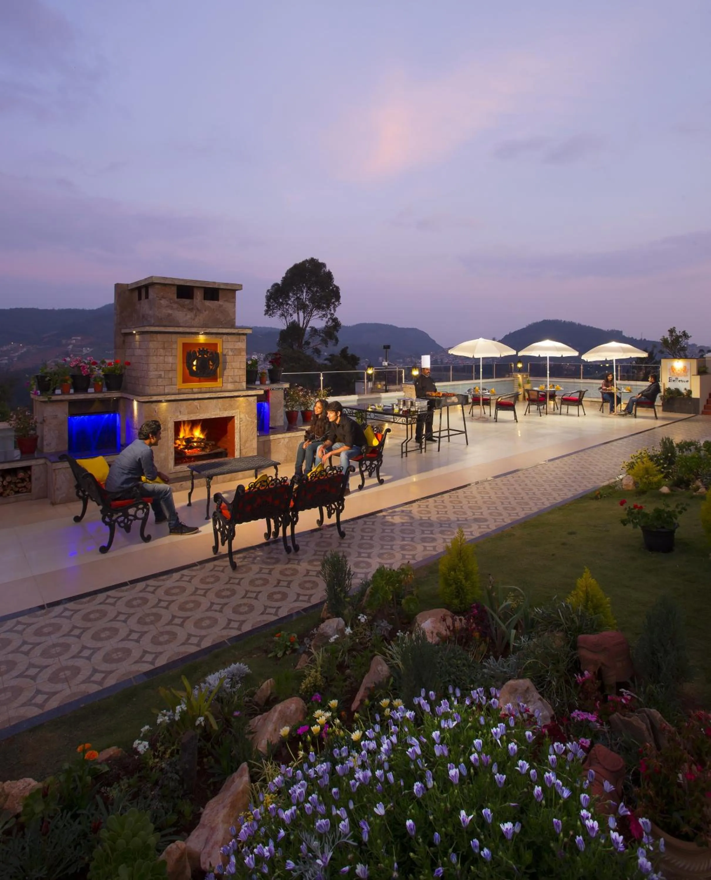 BBQ facilities in Gem Park Ooty