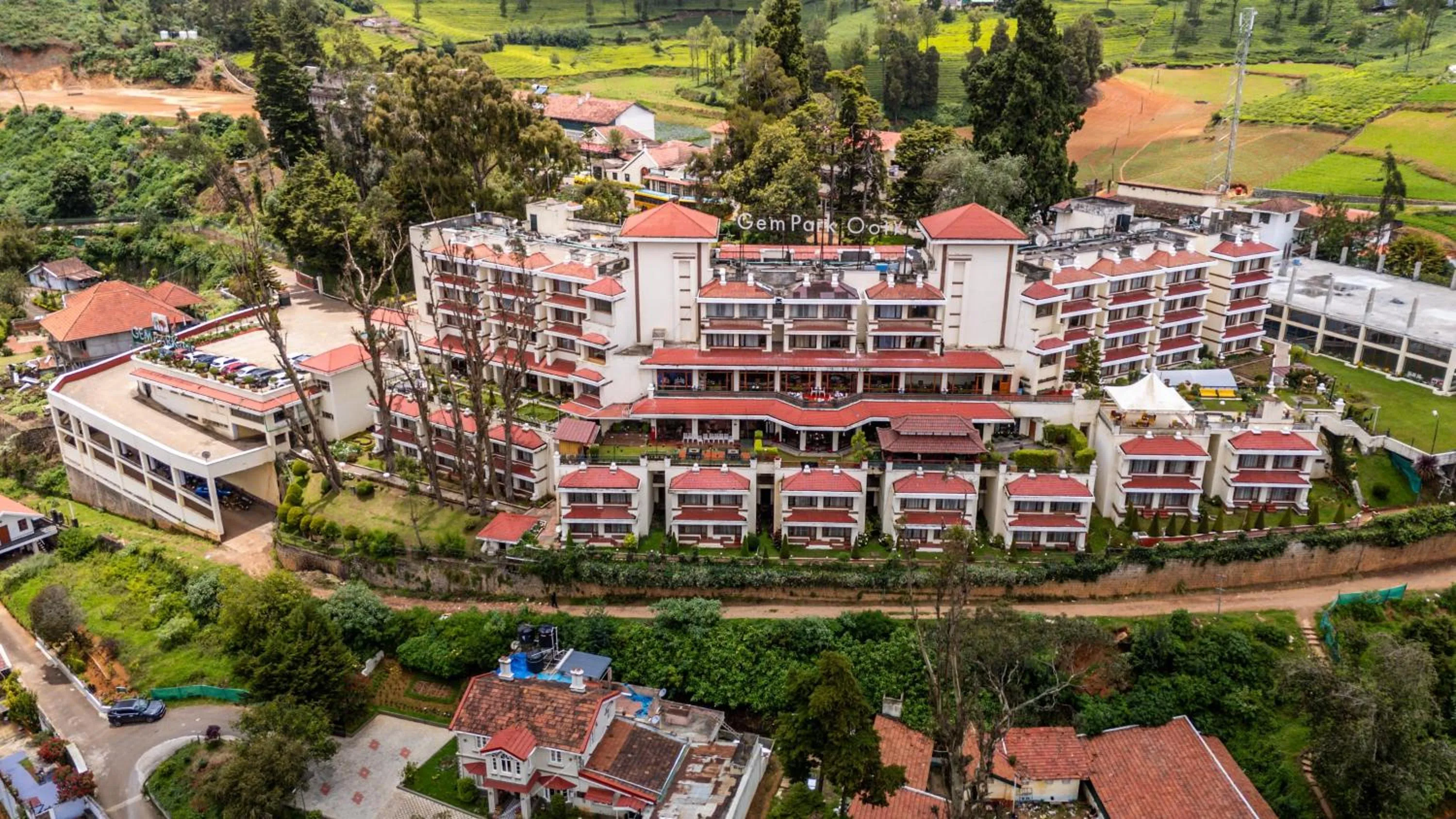 Bird's eye view in Gem Park Ooty