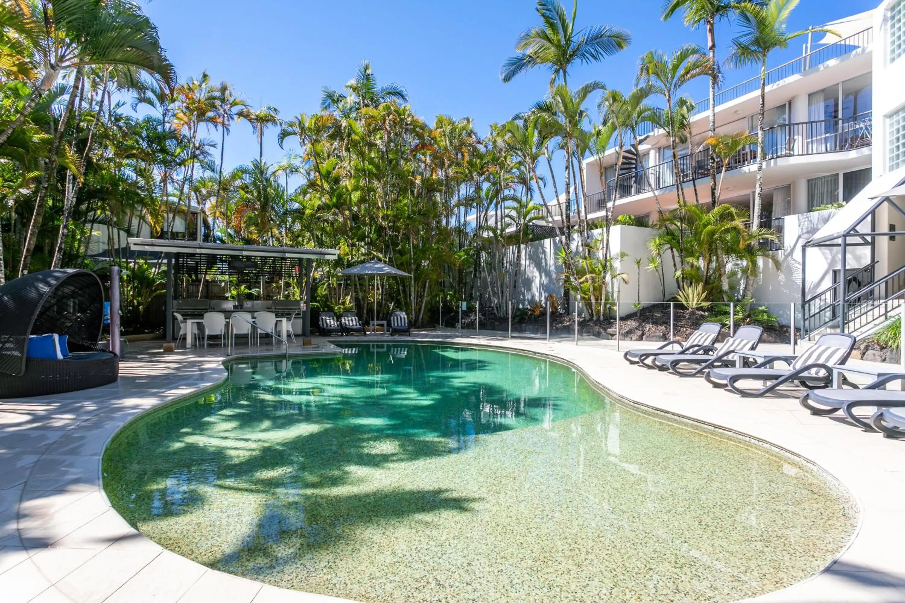 Swimming pool in Noosa Tropicana
