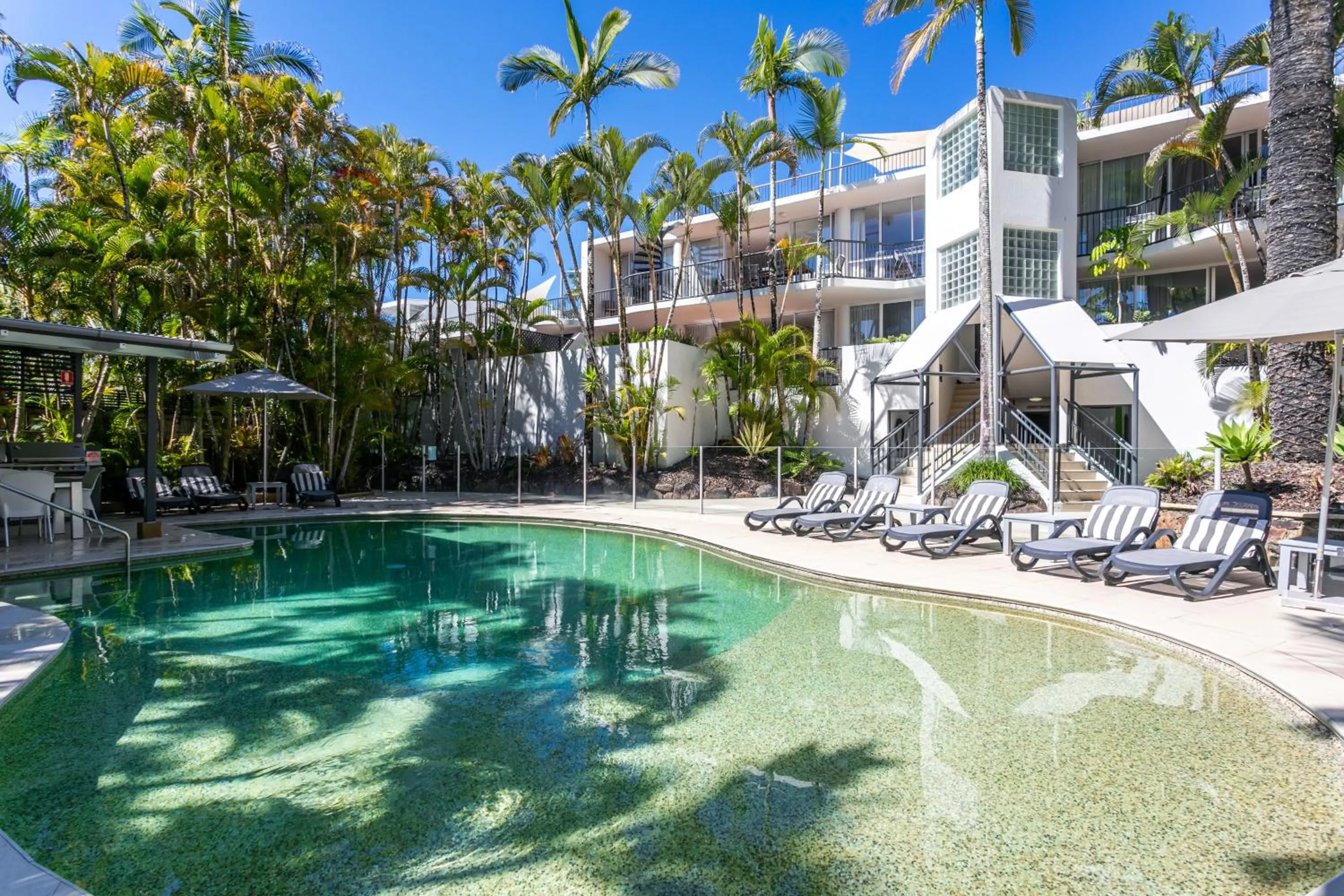 Swimming pool in Noosa Tropicana