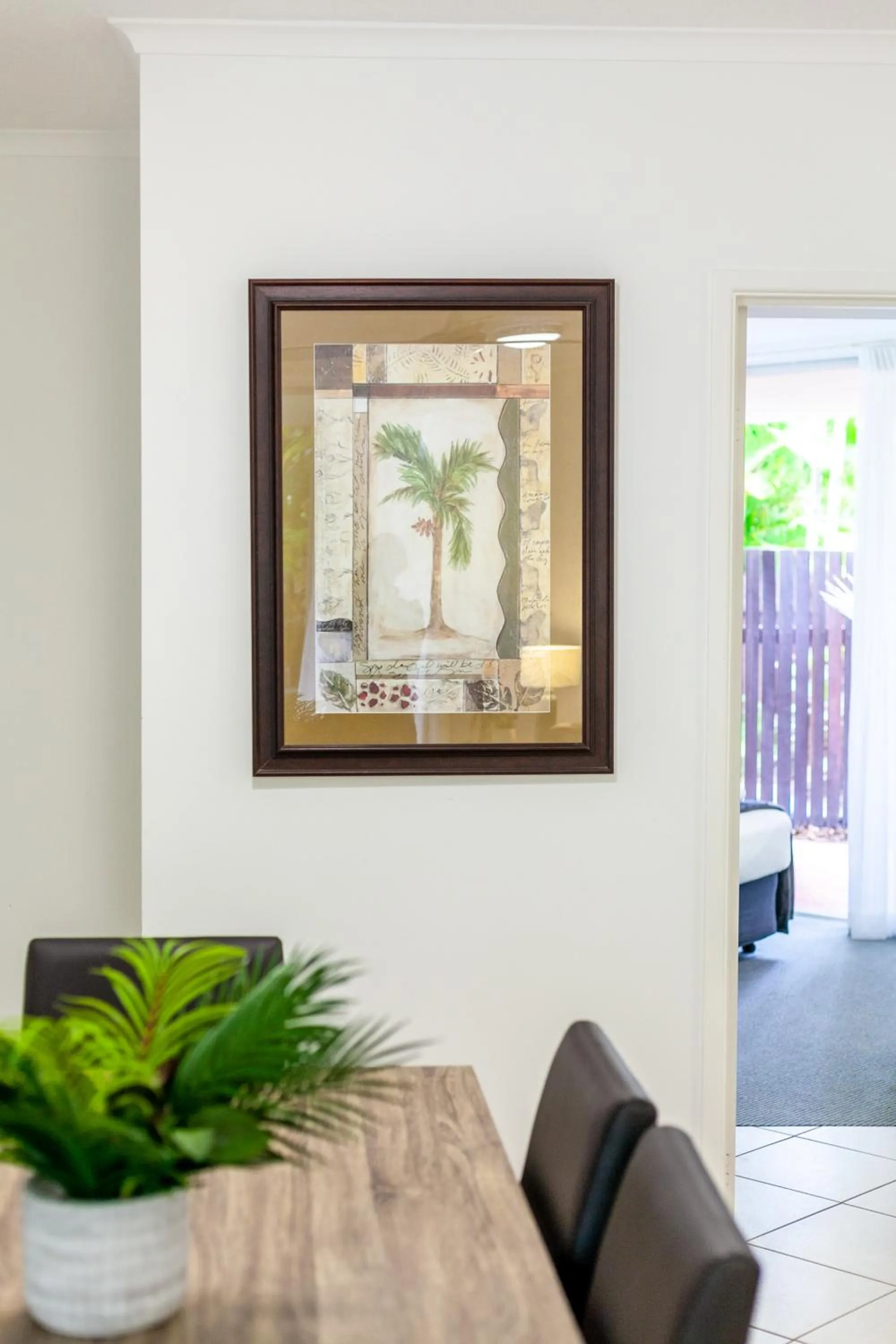 Dining area in Noosa Tropicana