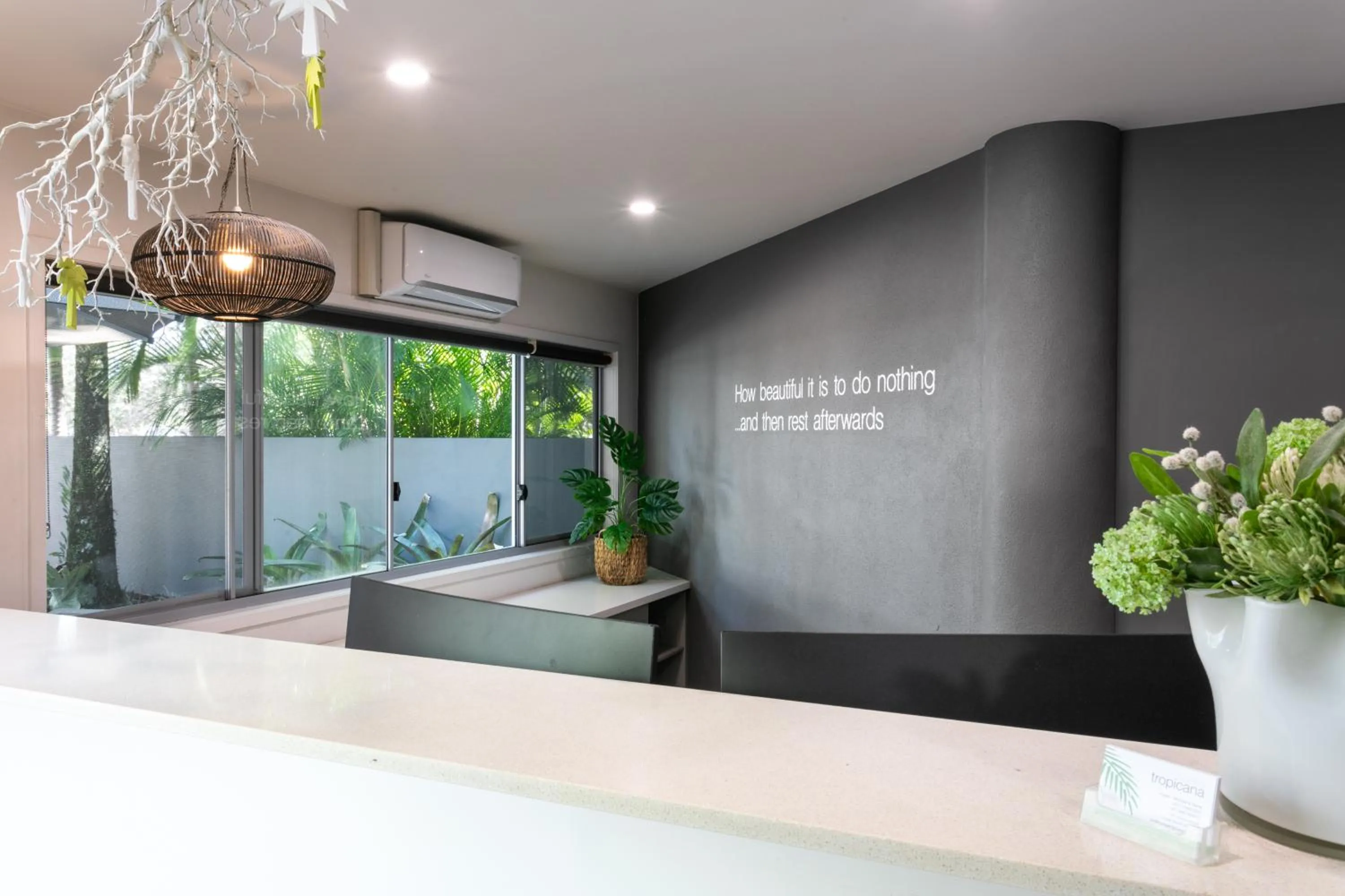 Lobby or reception in Noosa Tropicana