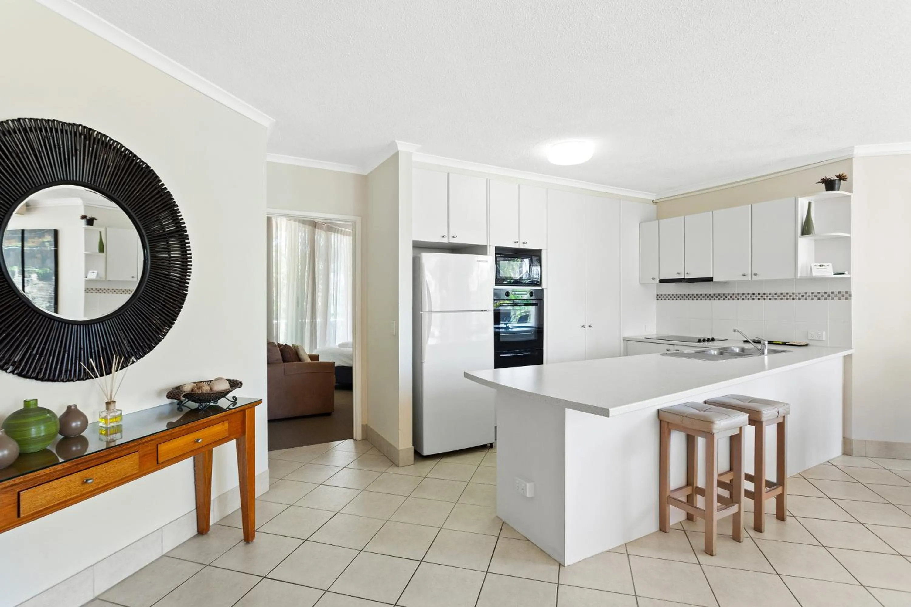 kitchen in Noosa Tropicana