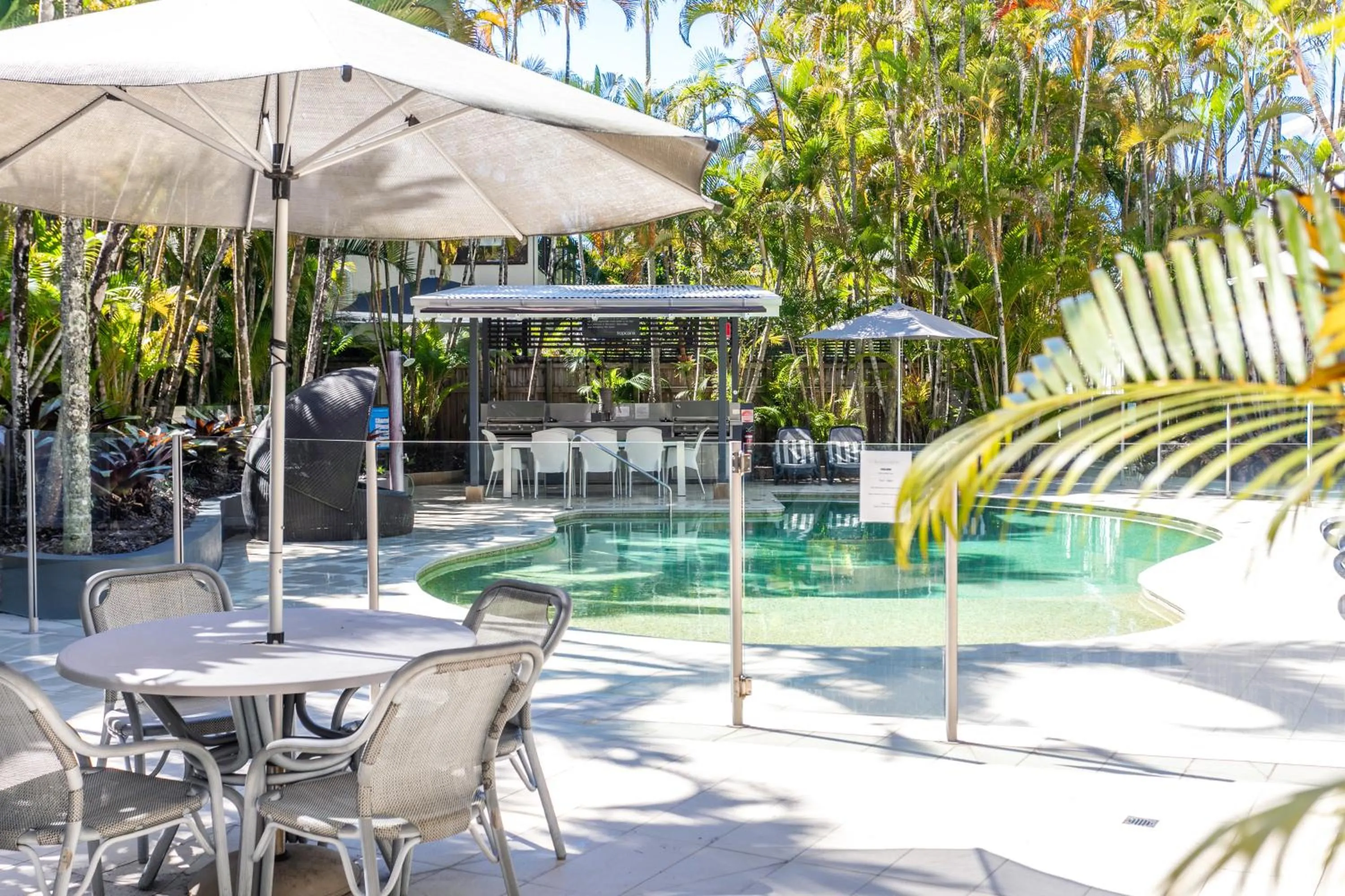 Swimming pool in Noosa Tropicana