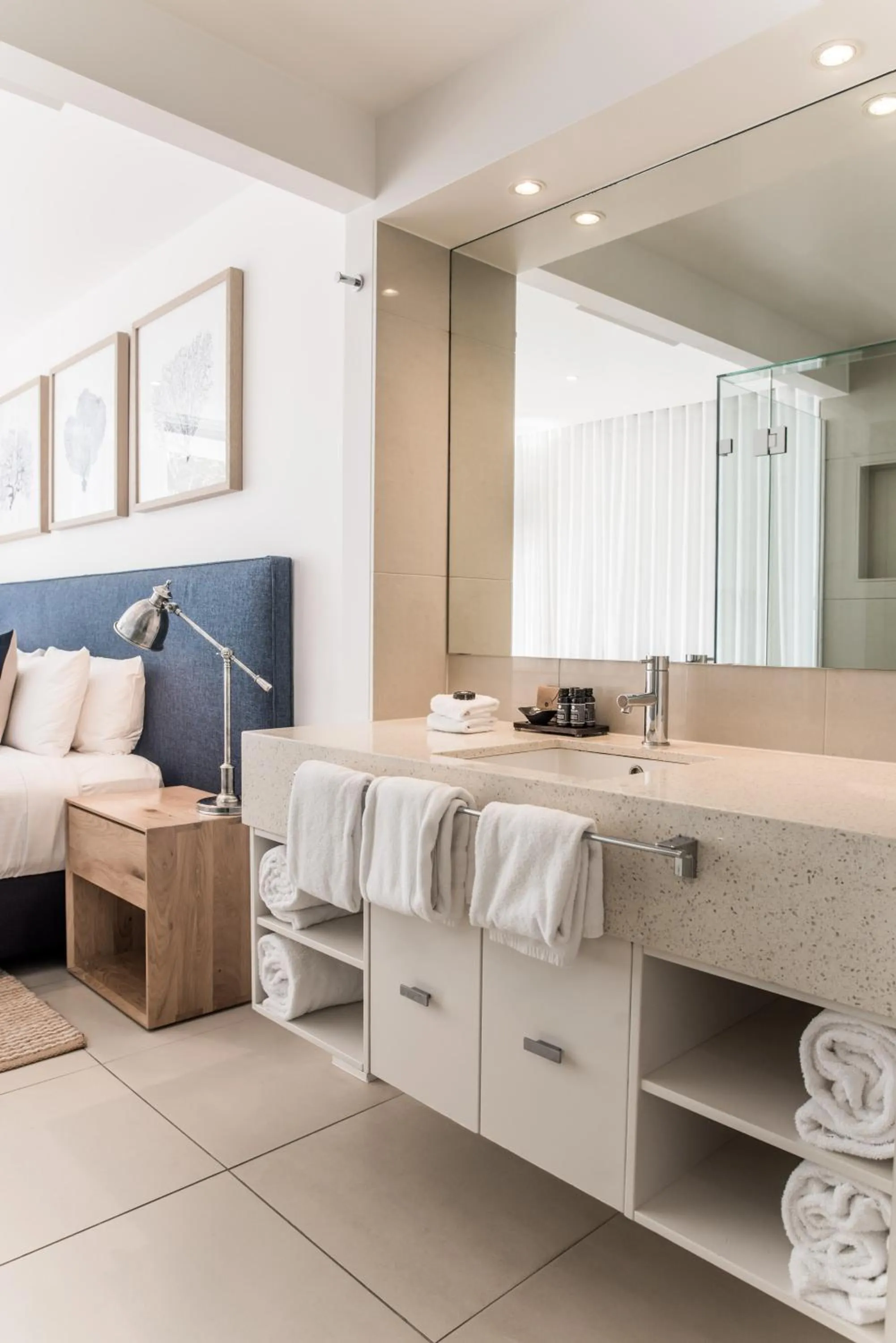 Bed in On The Beach Noosa Resort