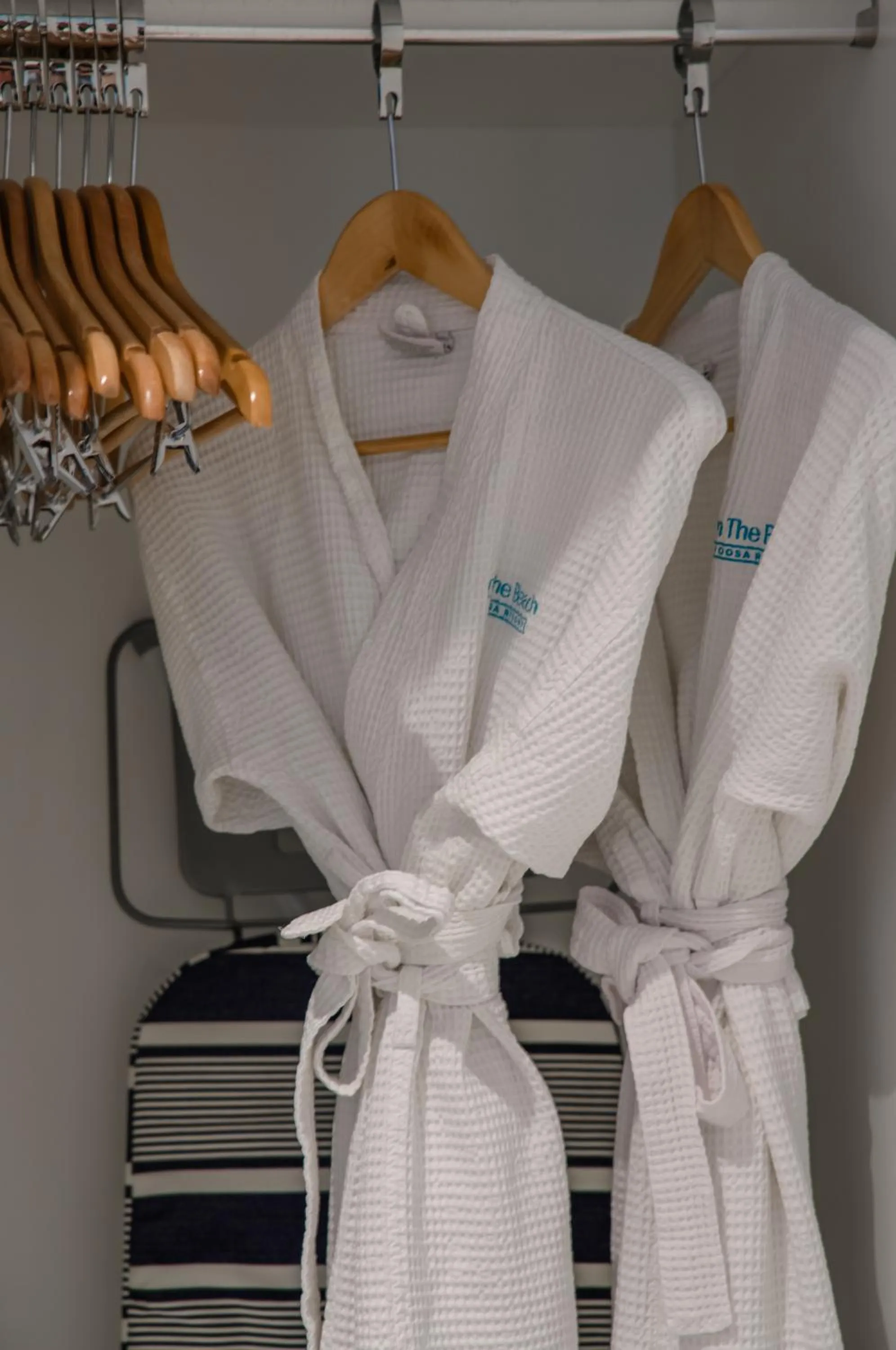 wardrobe in On The Beach Noosa Resort