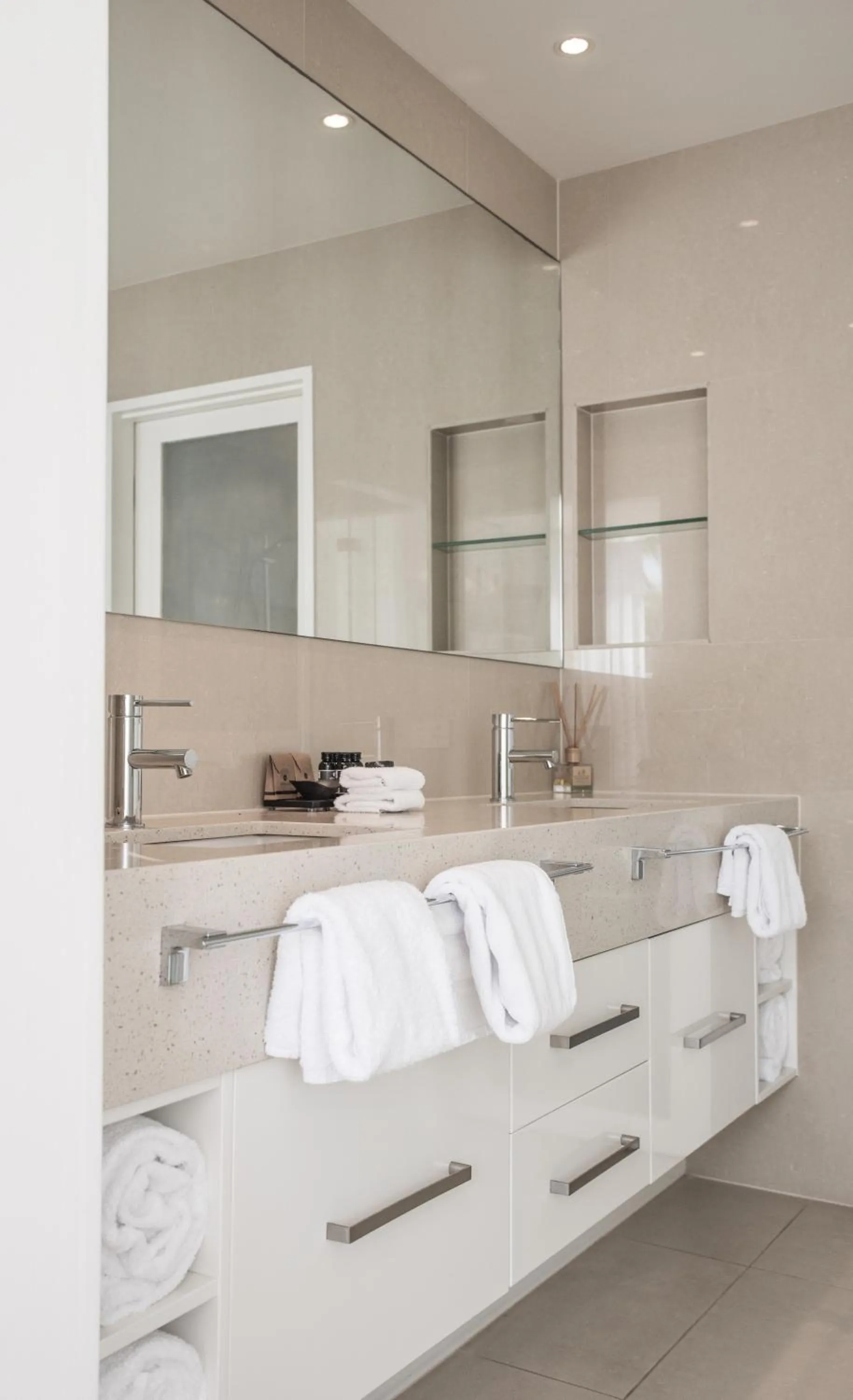 Bathroom in On The Beach Noosa Resort