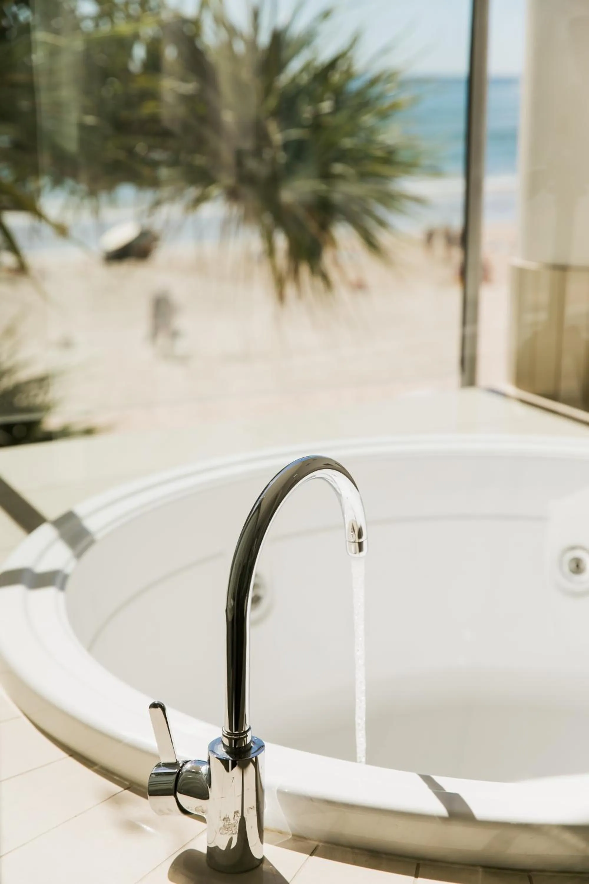 Hot Tub in On The Beach Noosa Resort