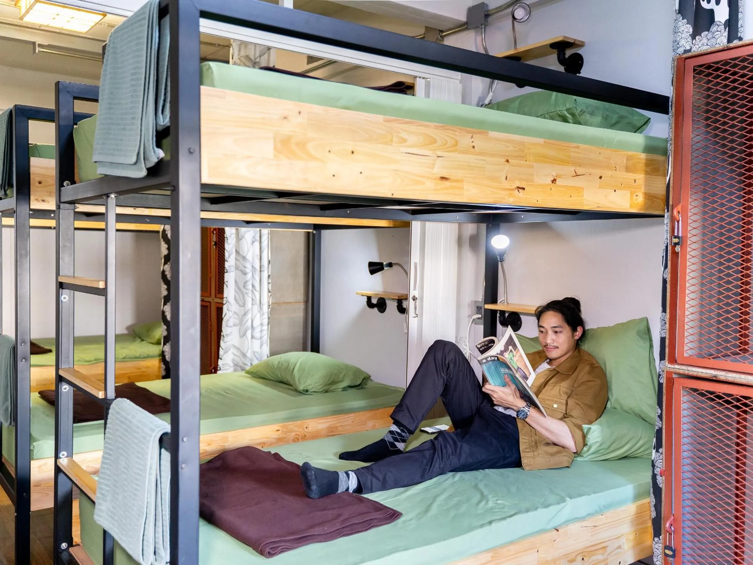Bed in Hybrit hostel&cafe