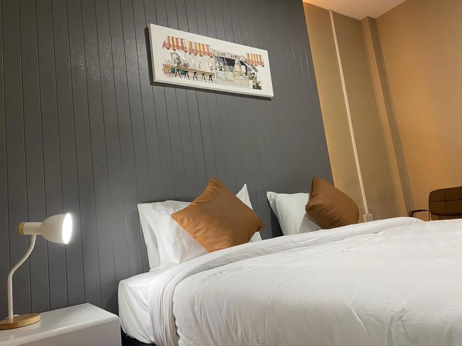 Bed in S1 City Hotel Buriram