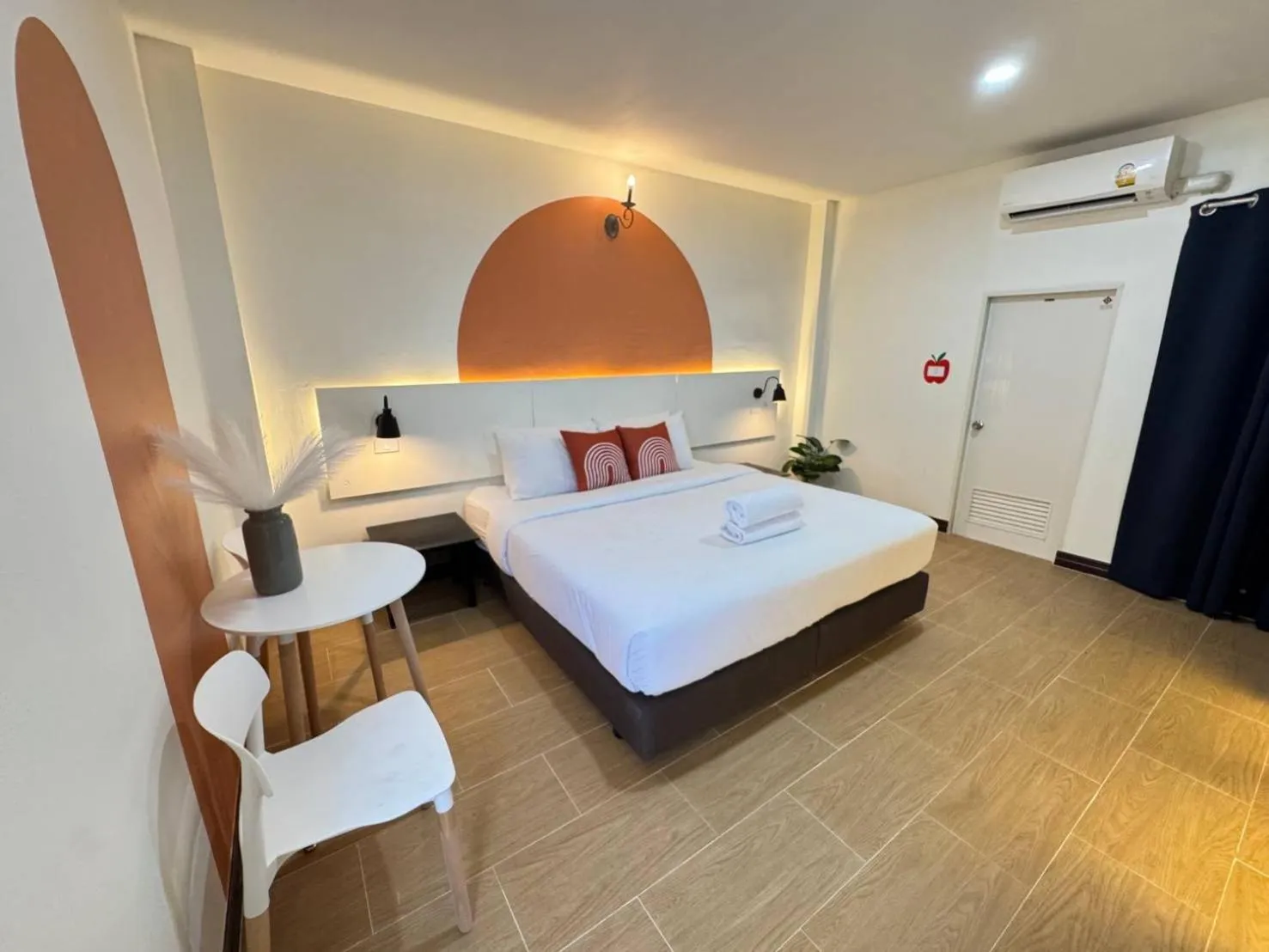 Bed in S1 City Hotel Buriram