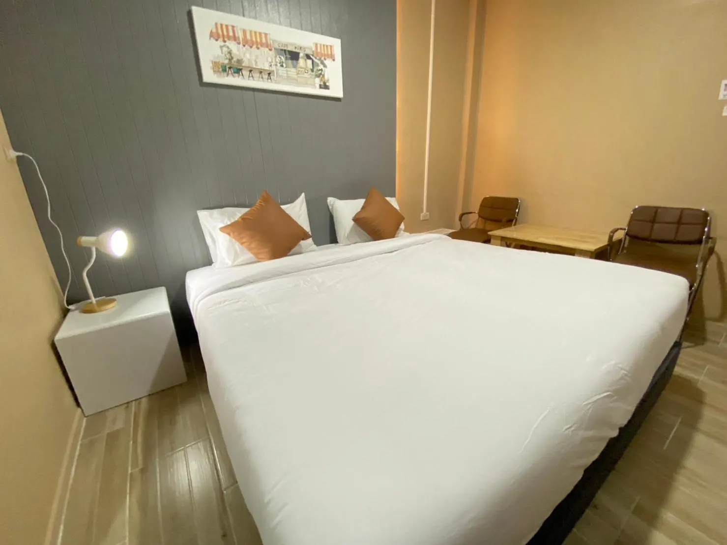 Bed in S1 City Hotel Buriram
