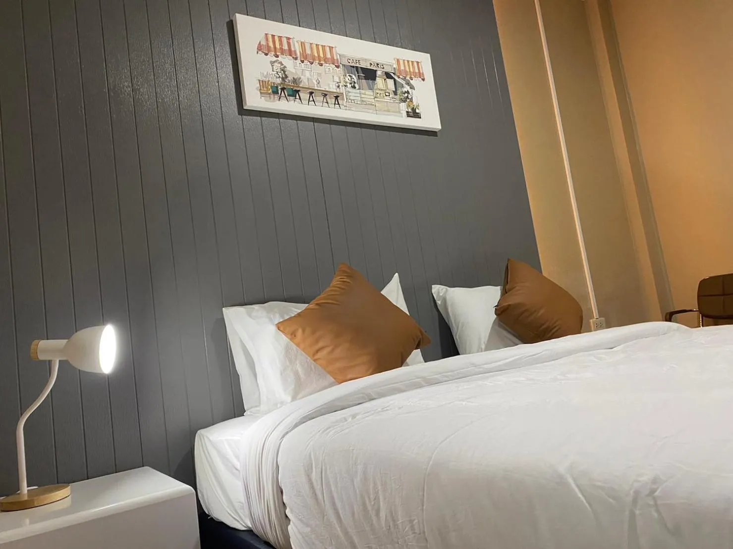 Bed in S1 City Hotel Buriram