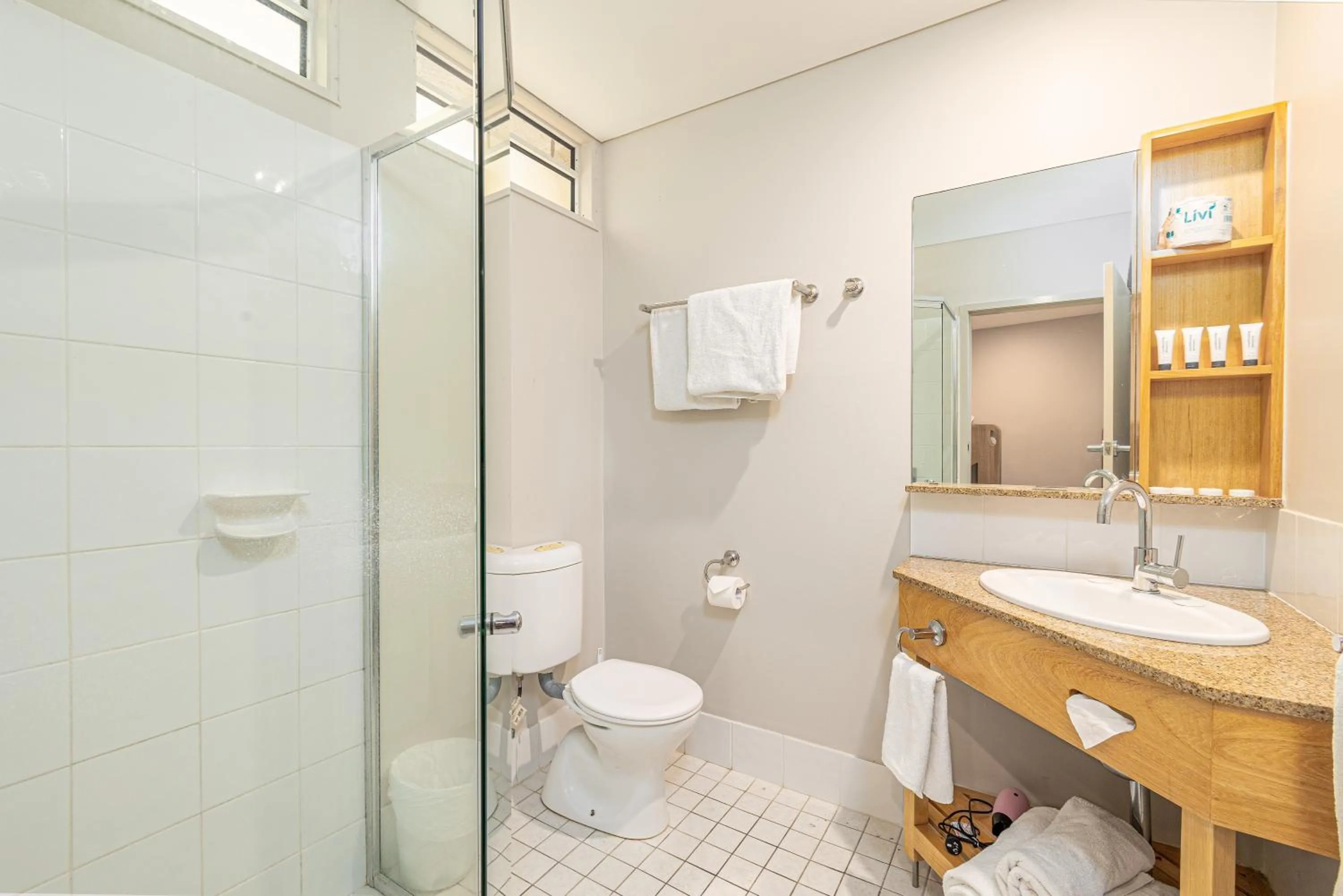 Shower in Seahaven Resort