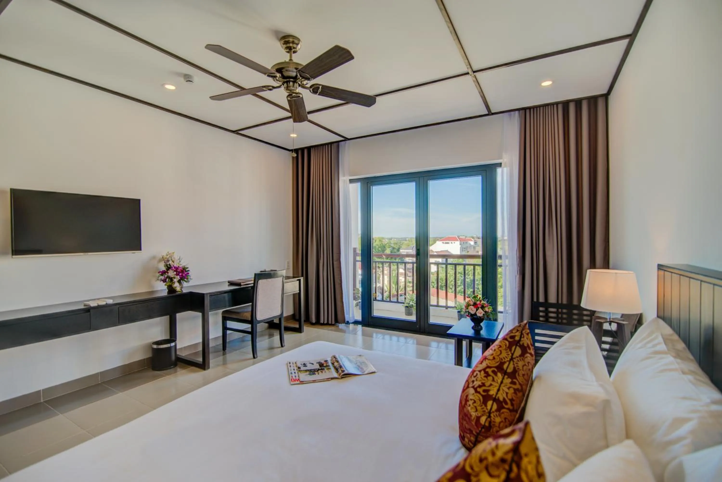 Bedroom, Bed in Golden Pearl Hoi An Hotel