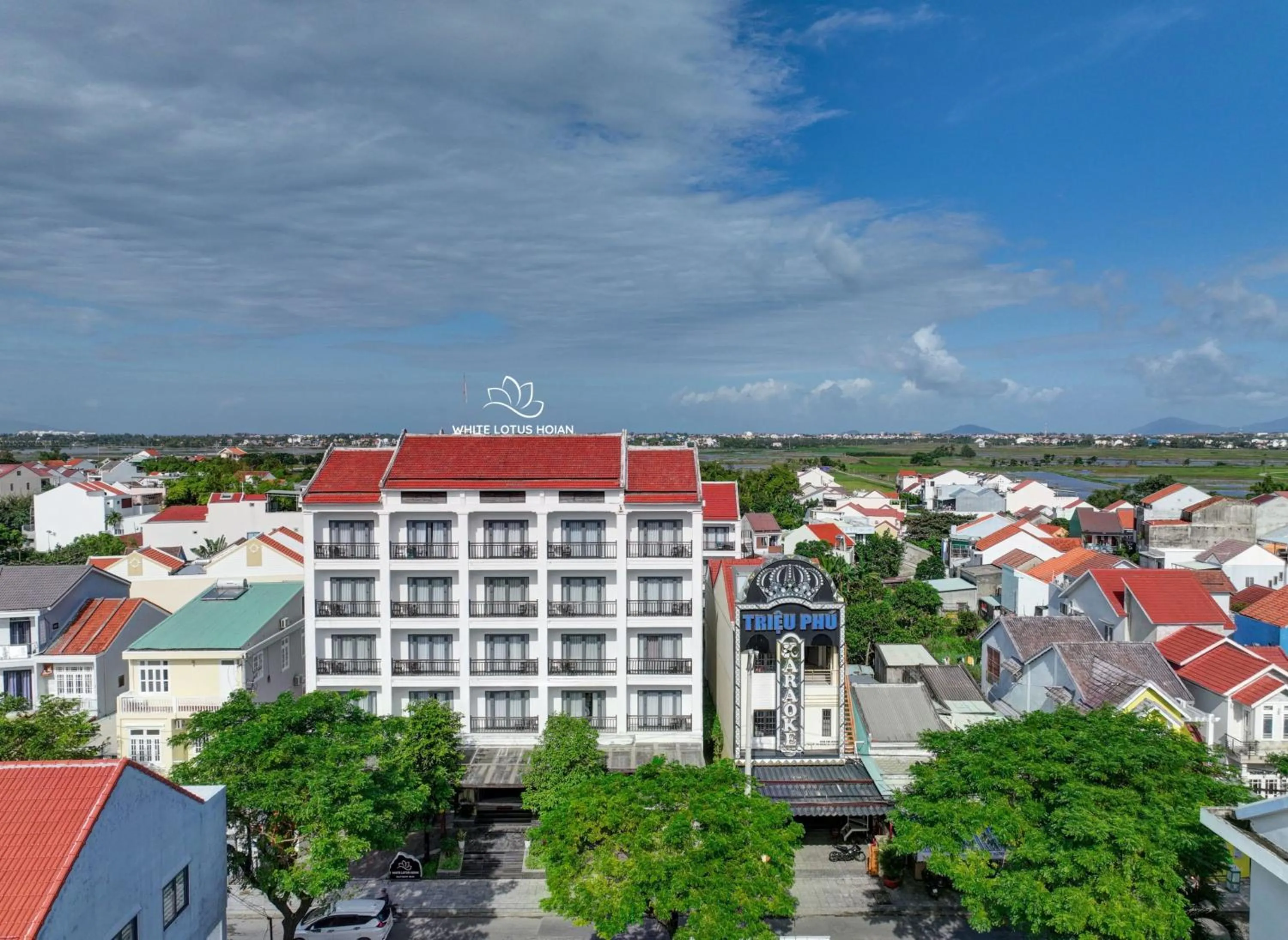 Property building in Golden Pearl Hoi An Hotel