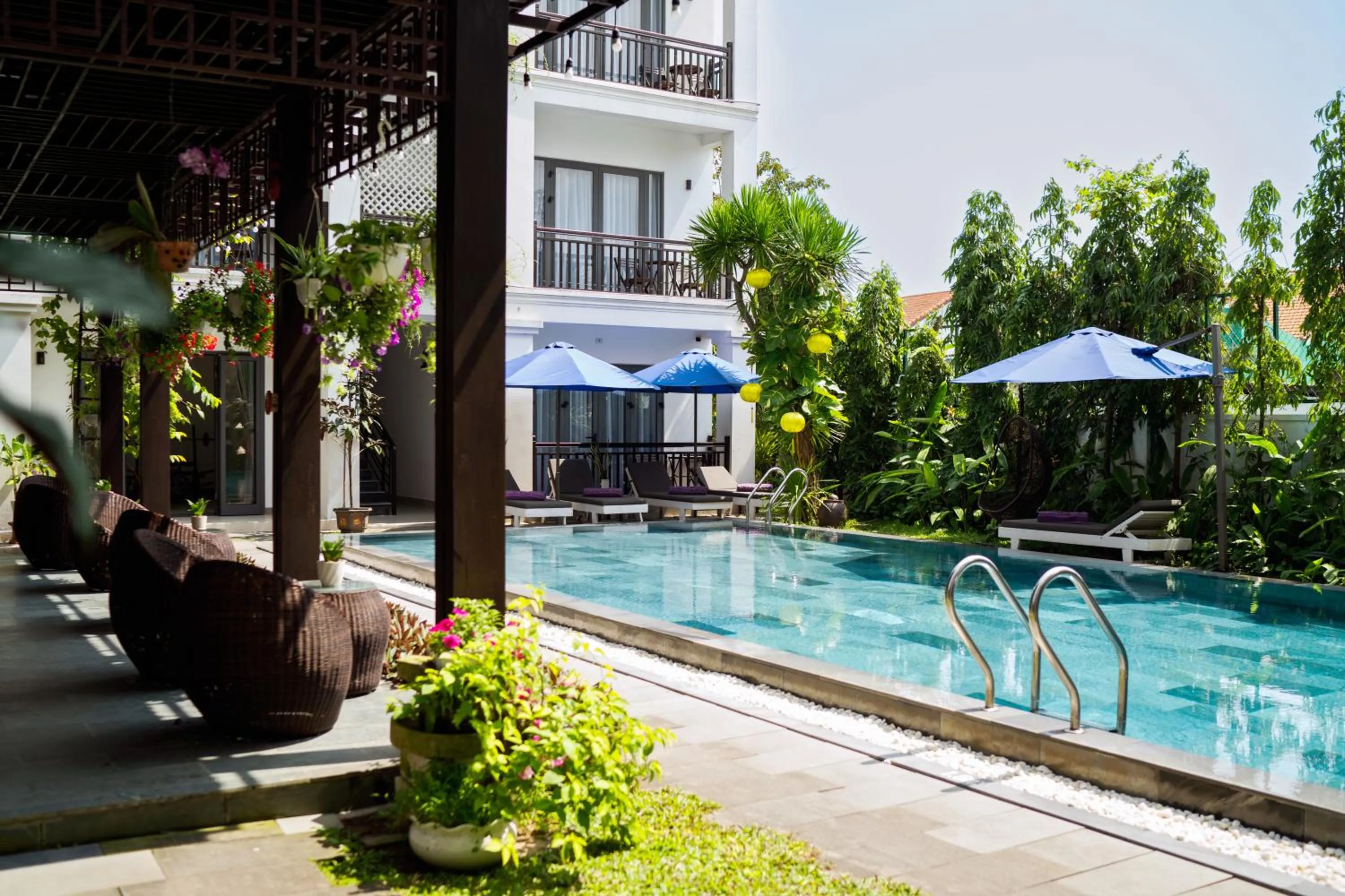 Property building in Golden Pearl Hoi An Hotel