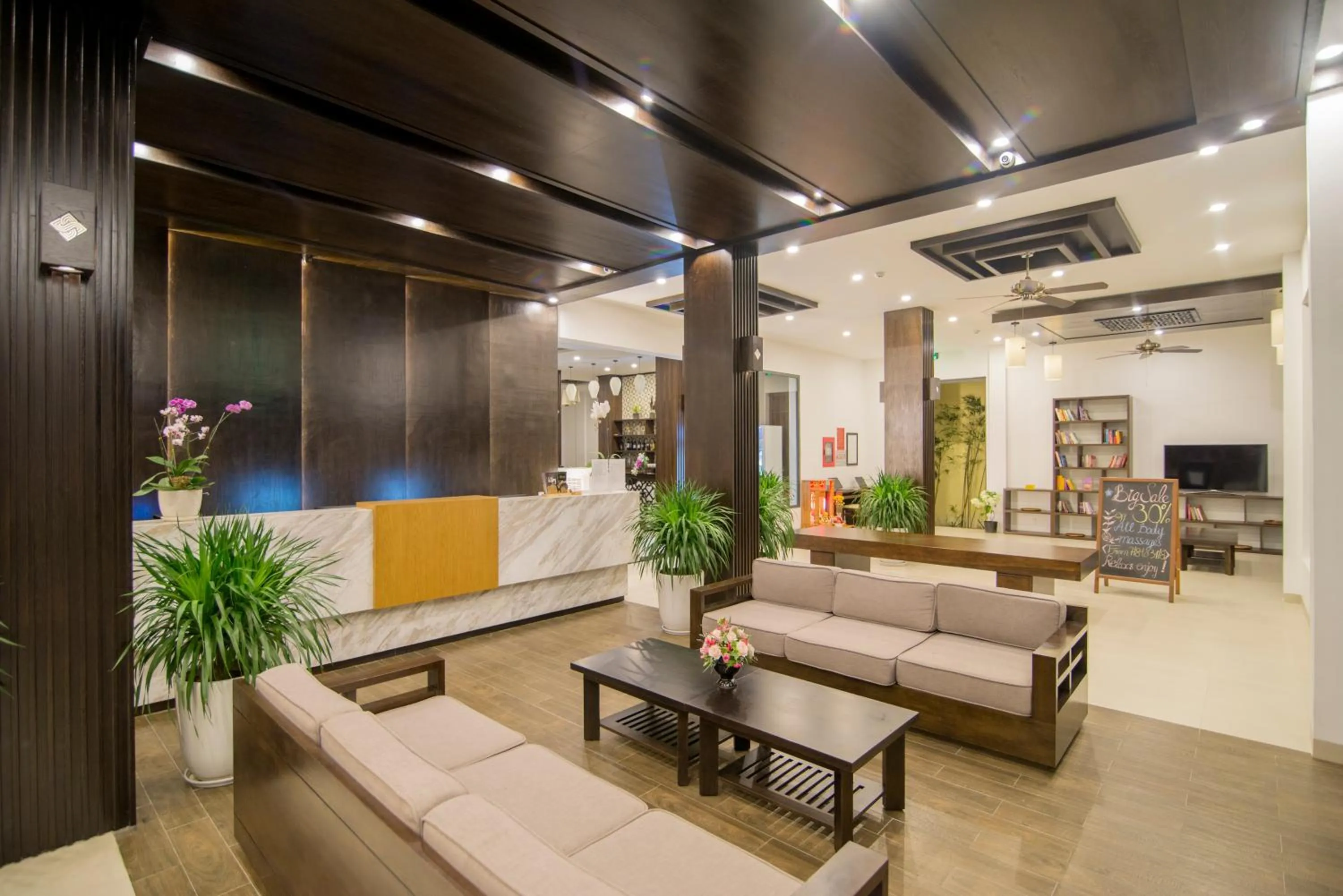 Property building in Golden Pearl Hoi An Hotel