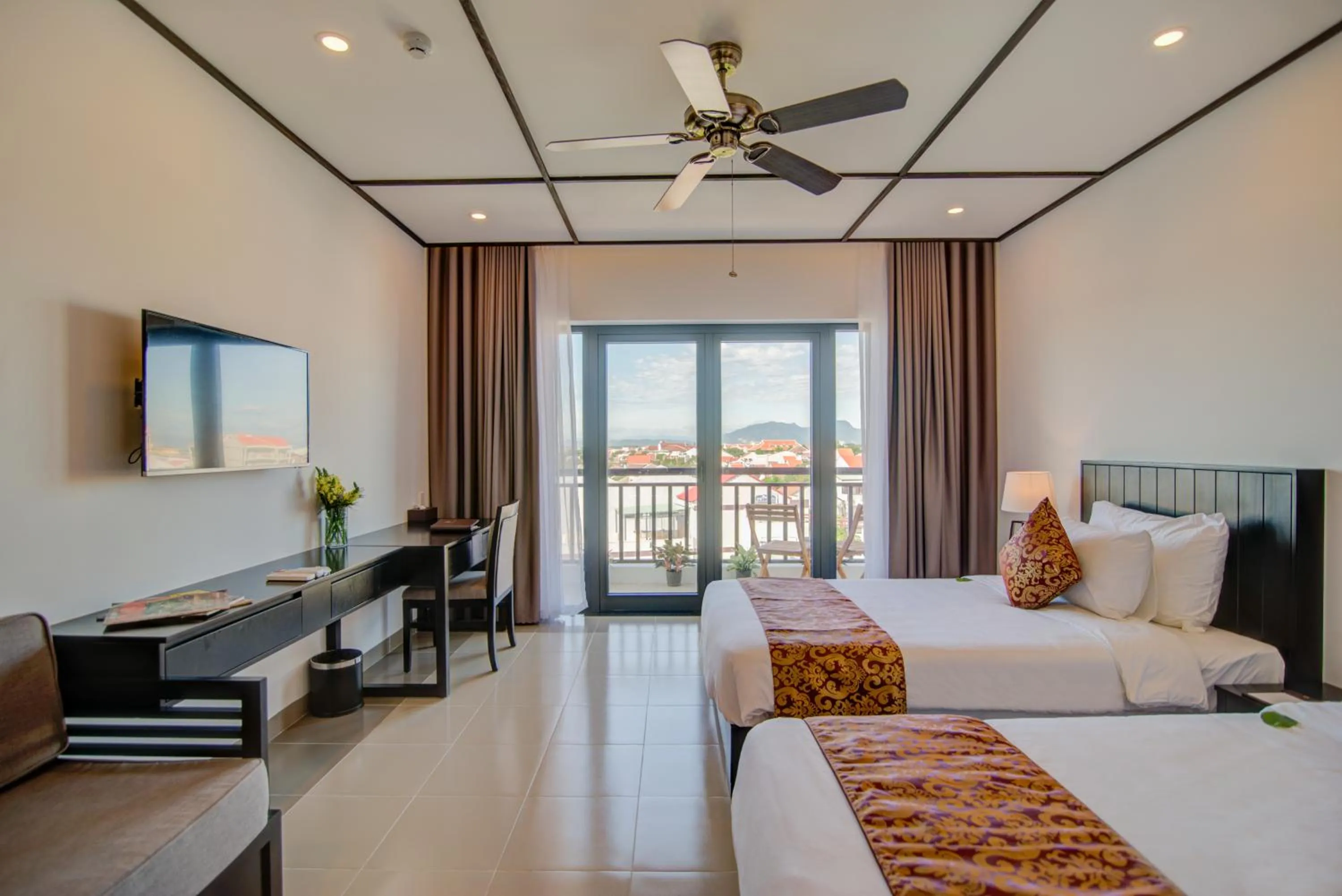 Bedroom, Bed in Golden Pearl Hoi An Hotel