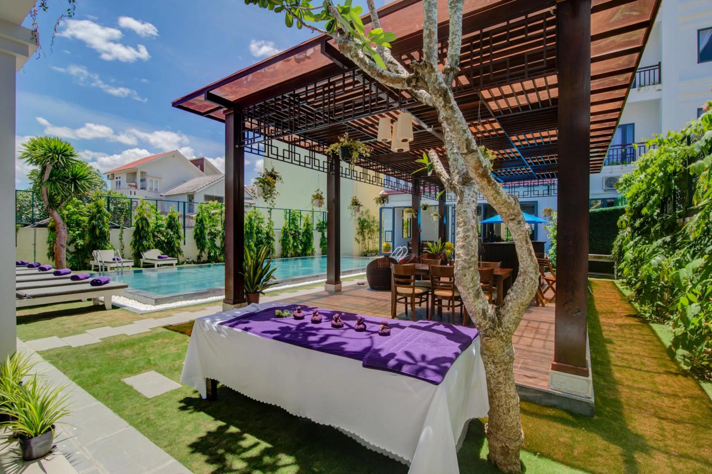 Property building in Golden Pearl Hoi An Hotel