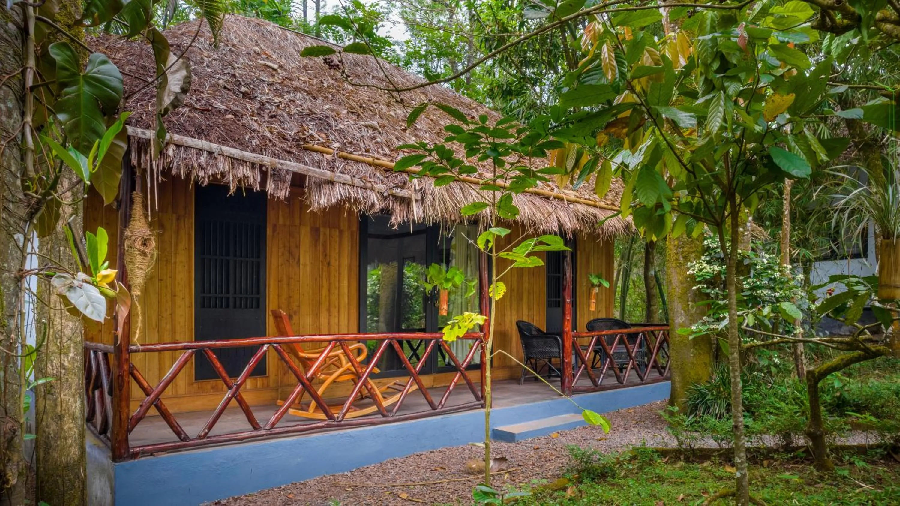Patio in Amritara Shalimar Spice Garden Resort & Spa