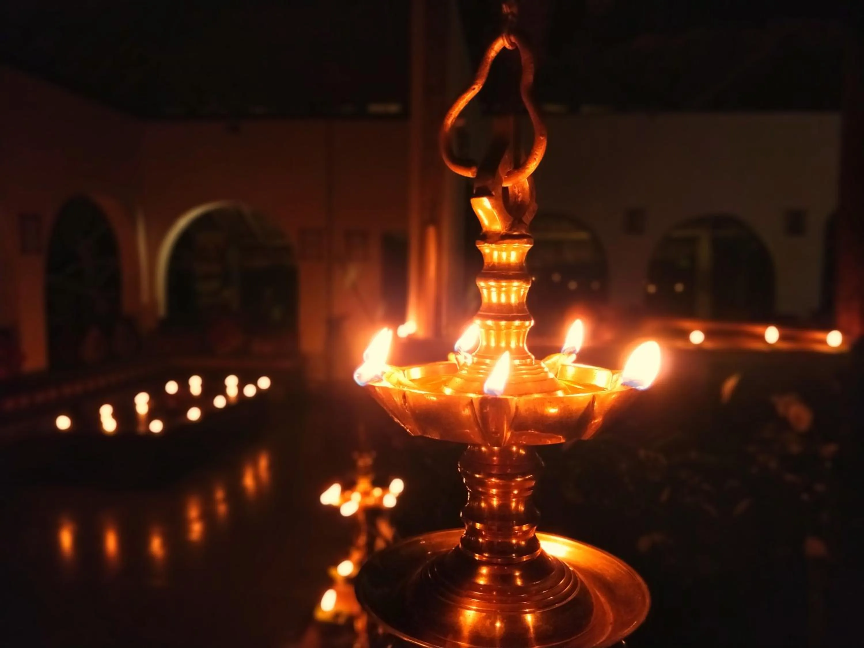 Evening entertainment in Amritara Shalimar Spice Garden Resort & Spa