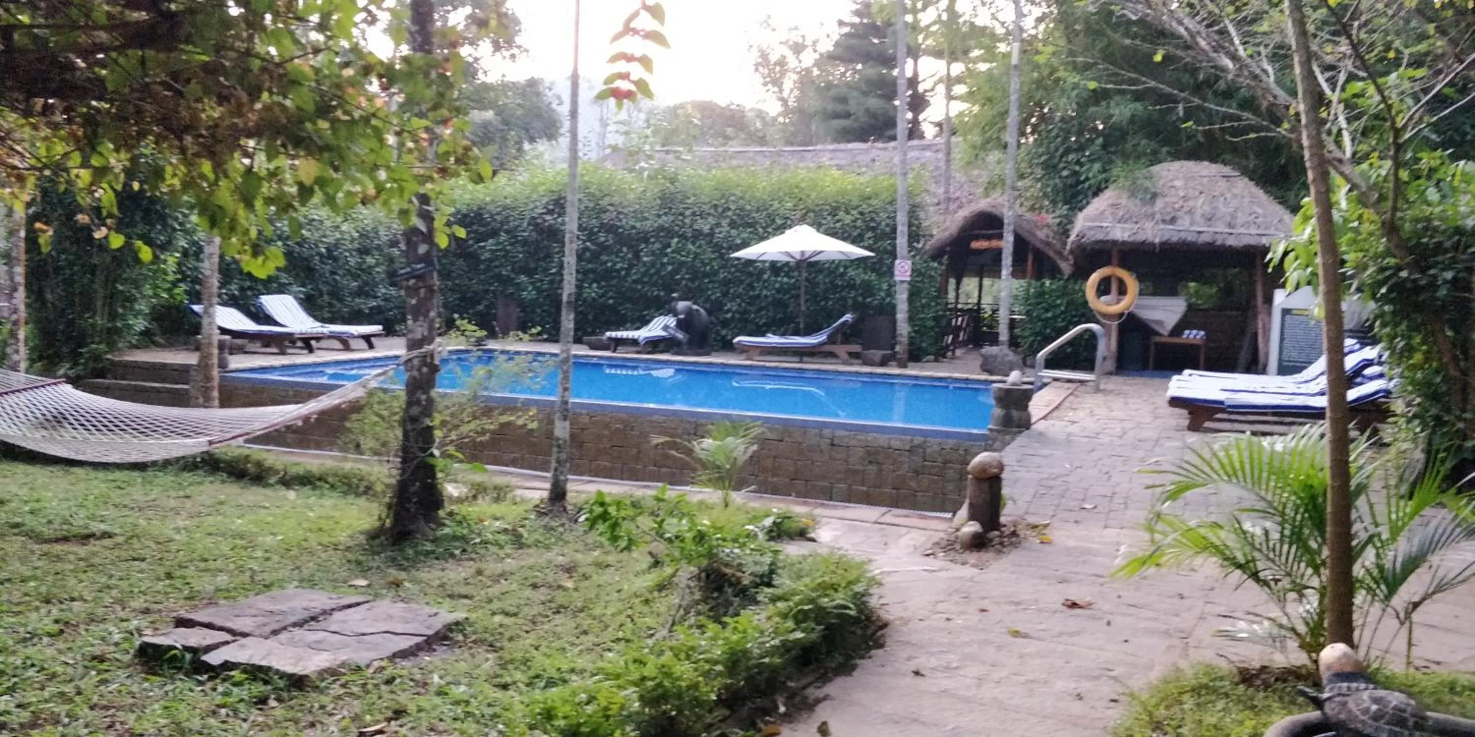 Swimming pool in Amritara Shalimar Spice Garden Resort & Spa