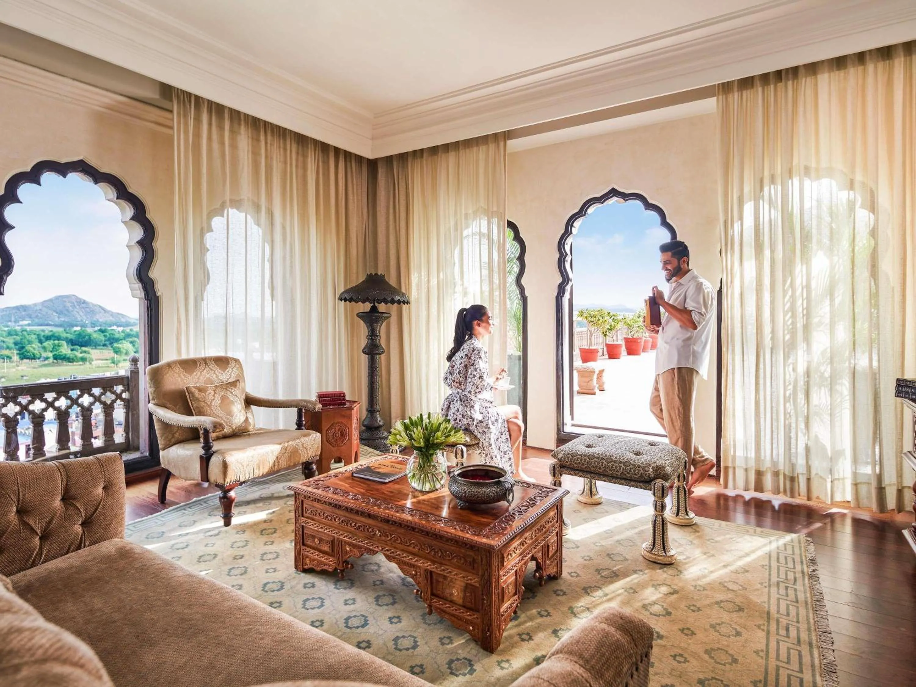 Bedroom in Fairmont Jaipur