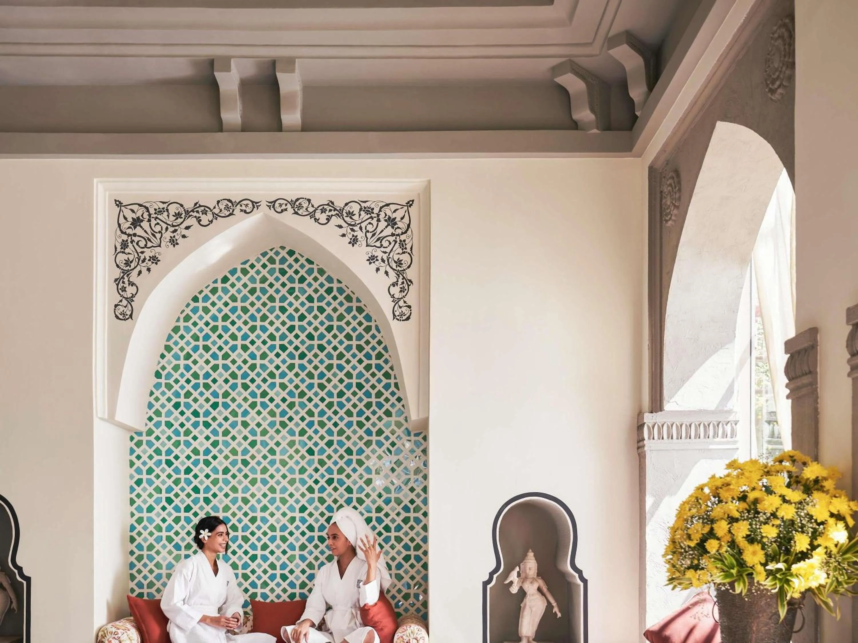 Spa and wellness centre/facilities in Fairmont Jaipur