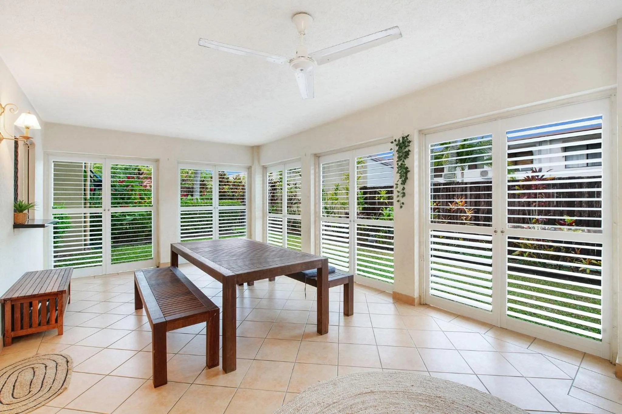 Patio in The Lakes Resort Cairns