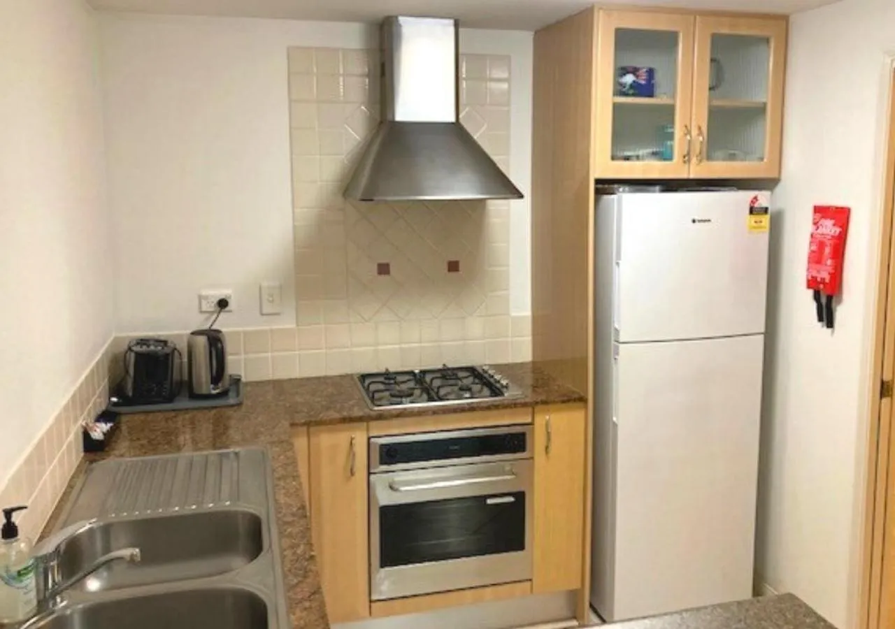 Kitchen or kitchenette in The Lakes Resort Cairns