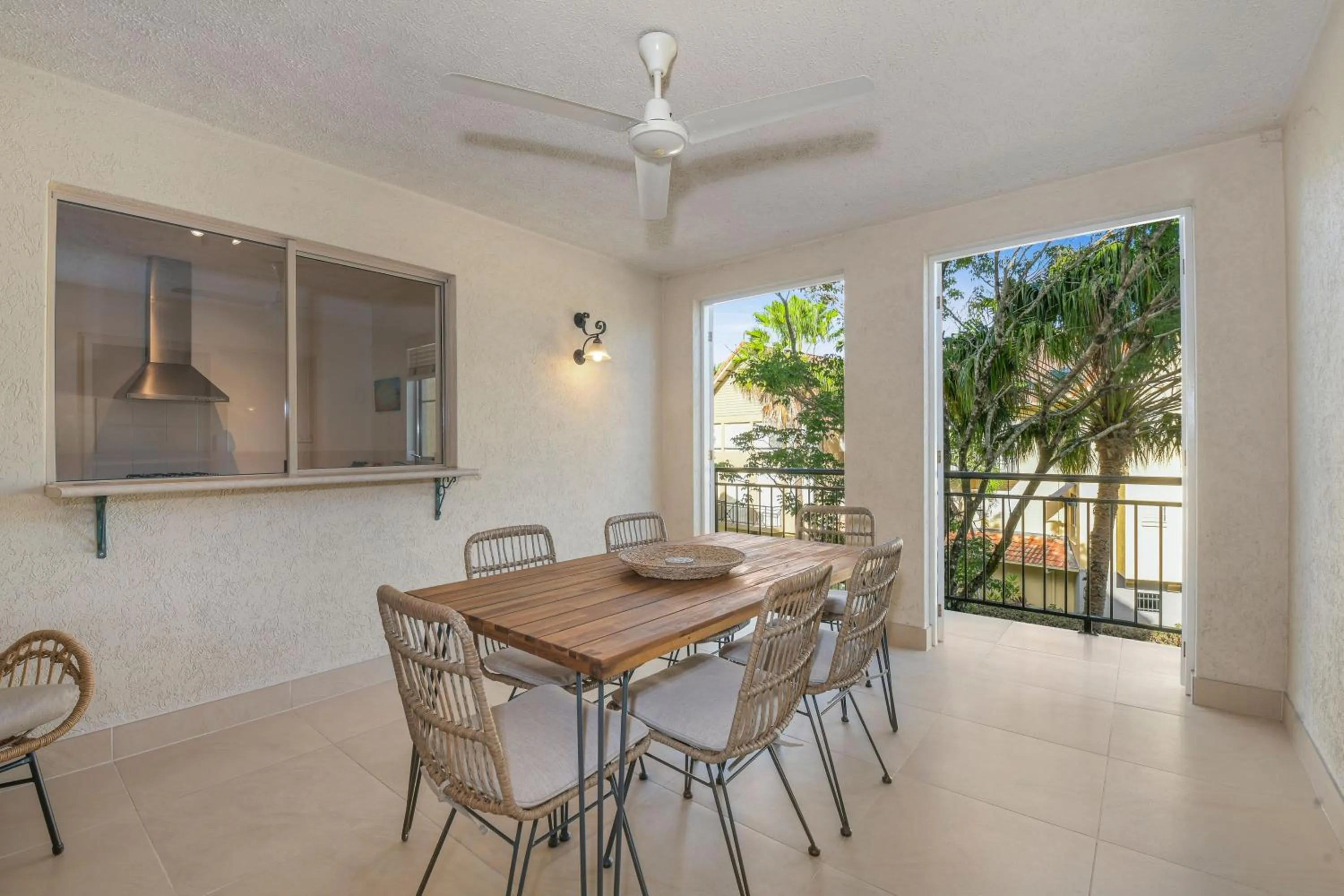 Patio in The Lakes Resort Cairns