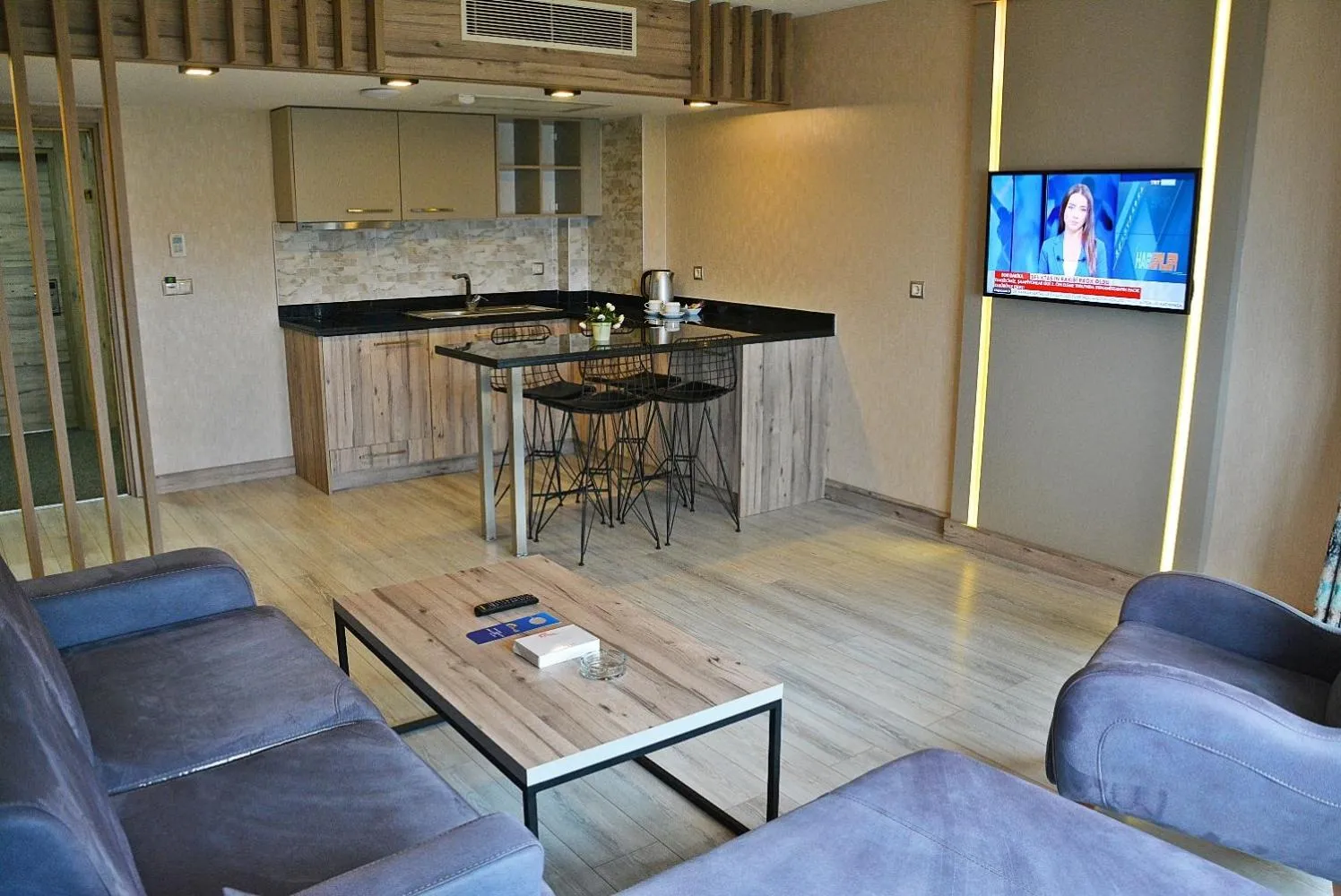 Seating area in 61 Park Hotel