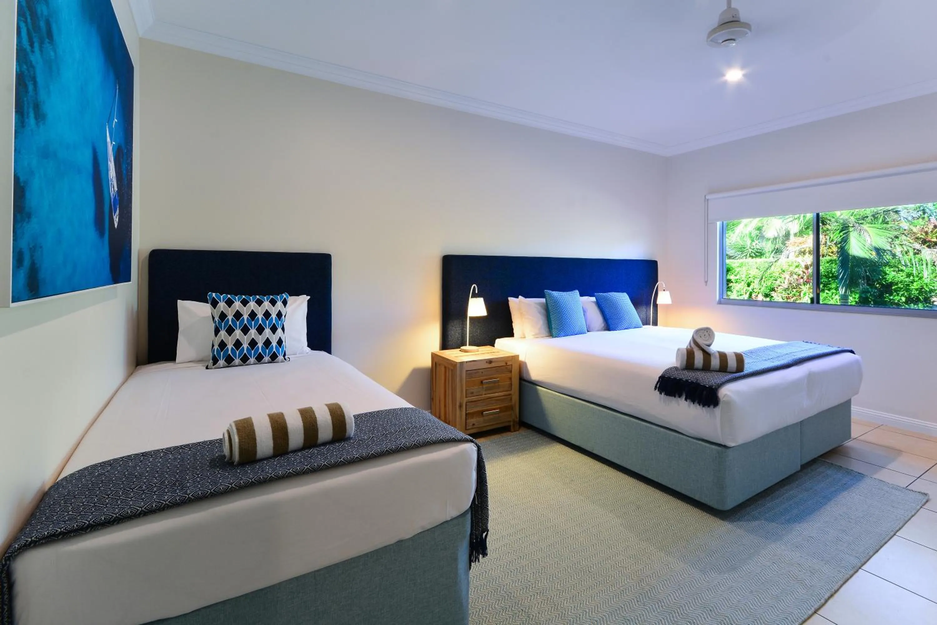 Bed in Hamilton Island Holiday Homes