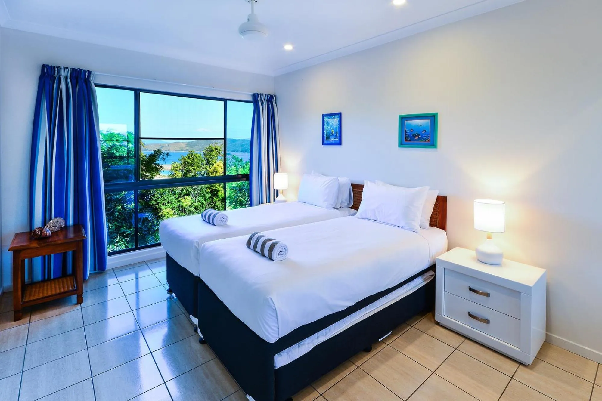 Bed in Hamilton Island Holiday Homes