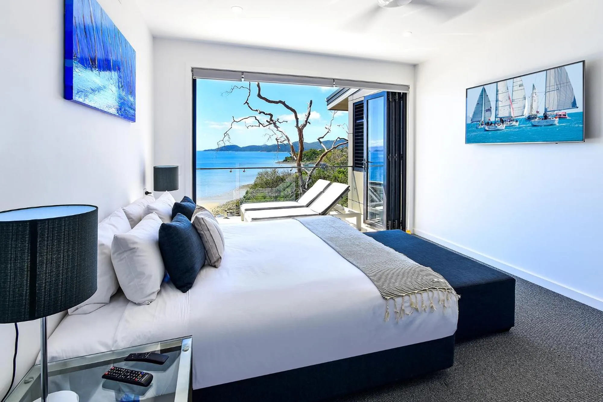Bed in Hamilton Island Holiday Homes