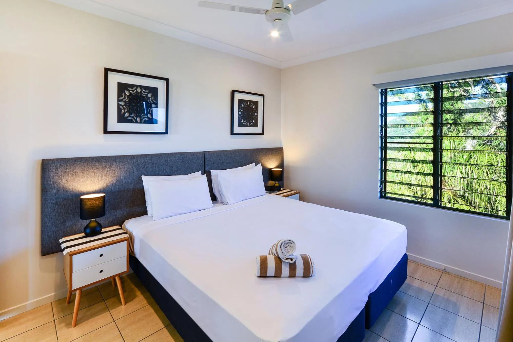 Bed in Hamilton Island Holiday Homes