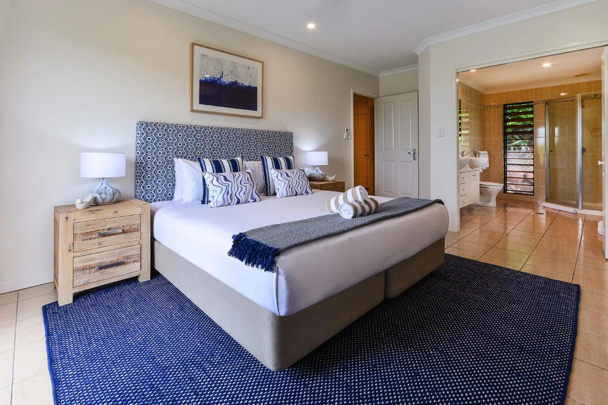 Bed in Hamilton Island Holiday Homes