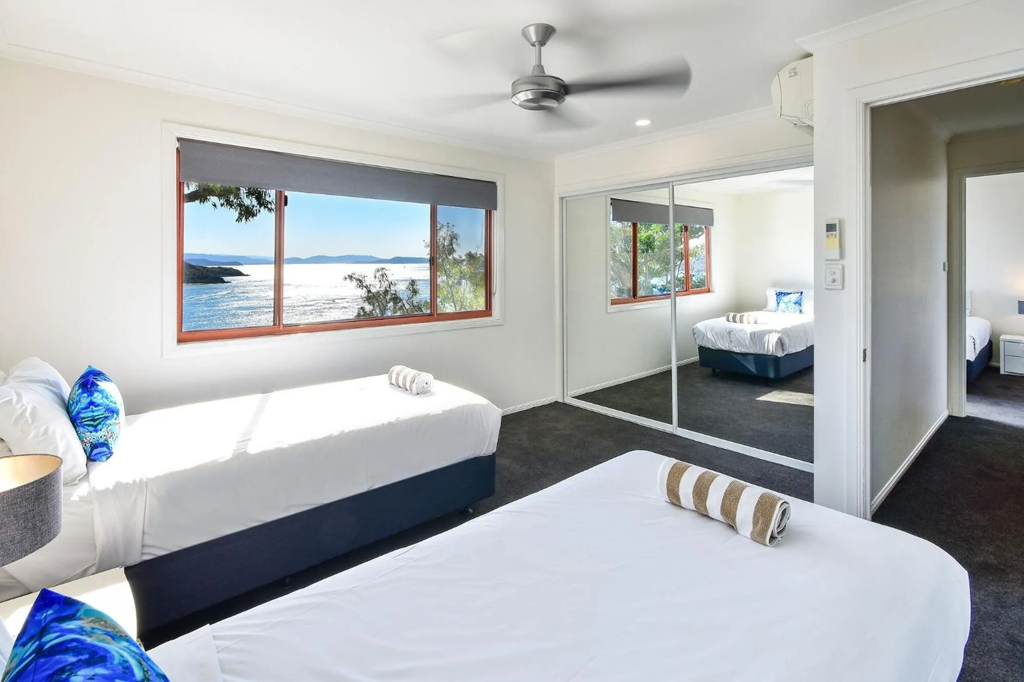 Bedroom, Bed in Hamilton Island Holiday Homes