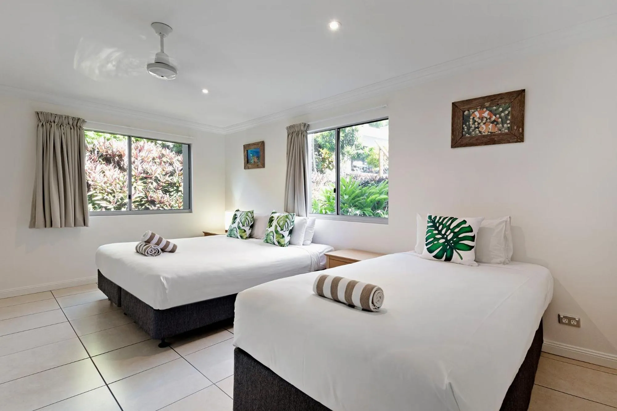 Bed in Hamilton Island Holiday Homes