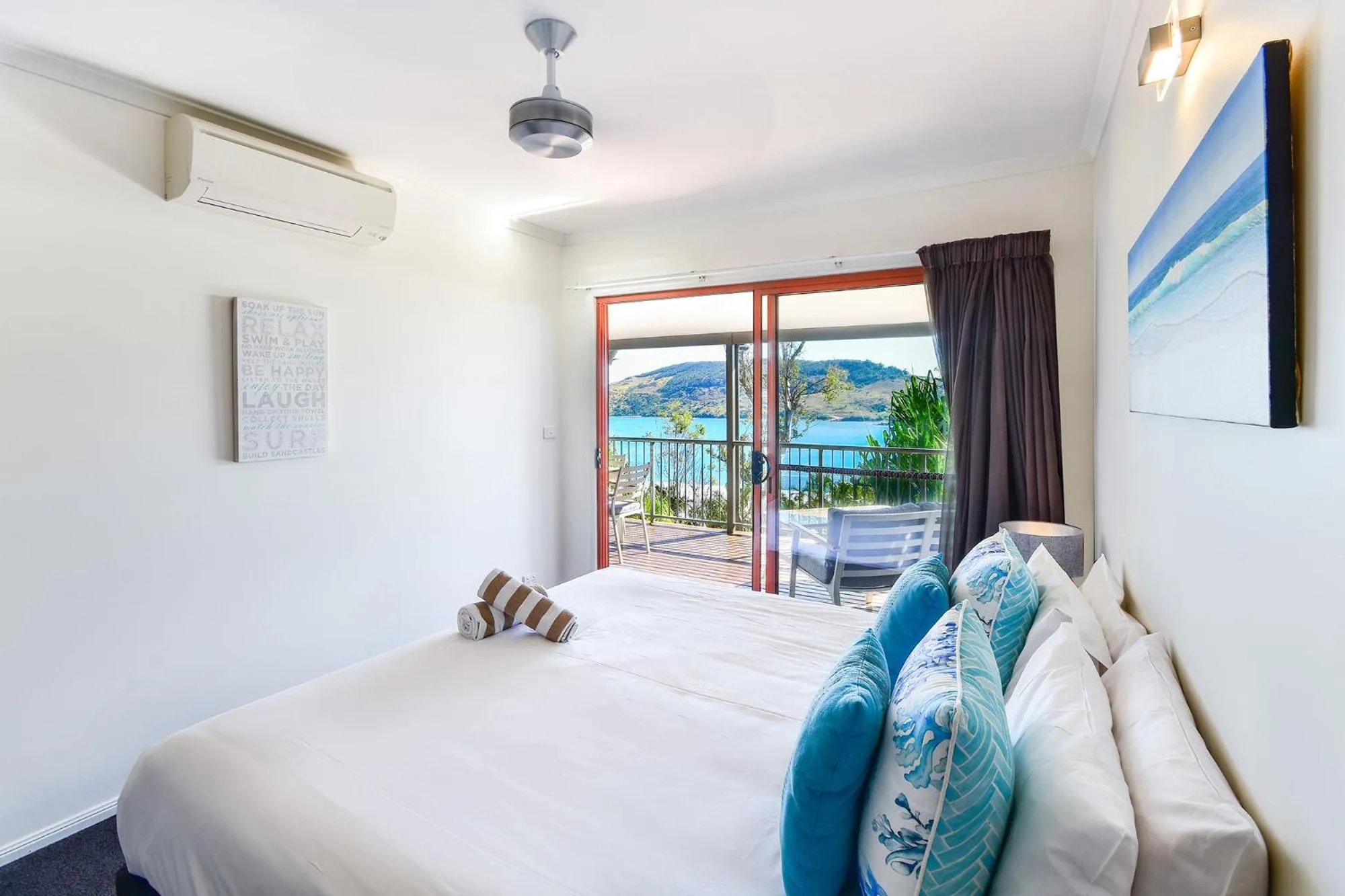 Bed in Hamilton Island Holiday Homes