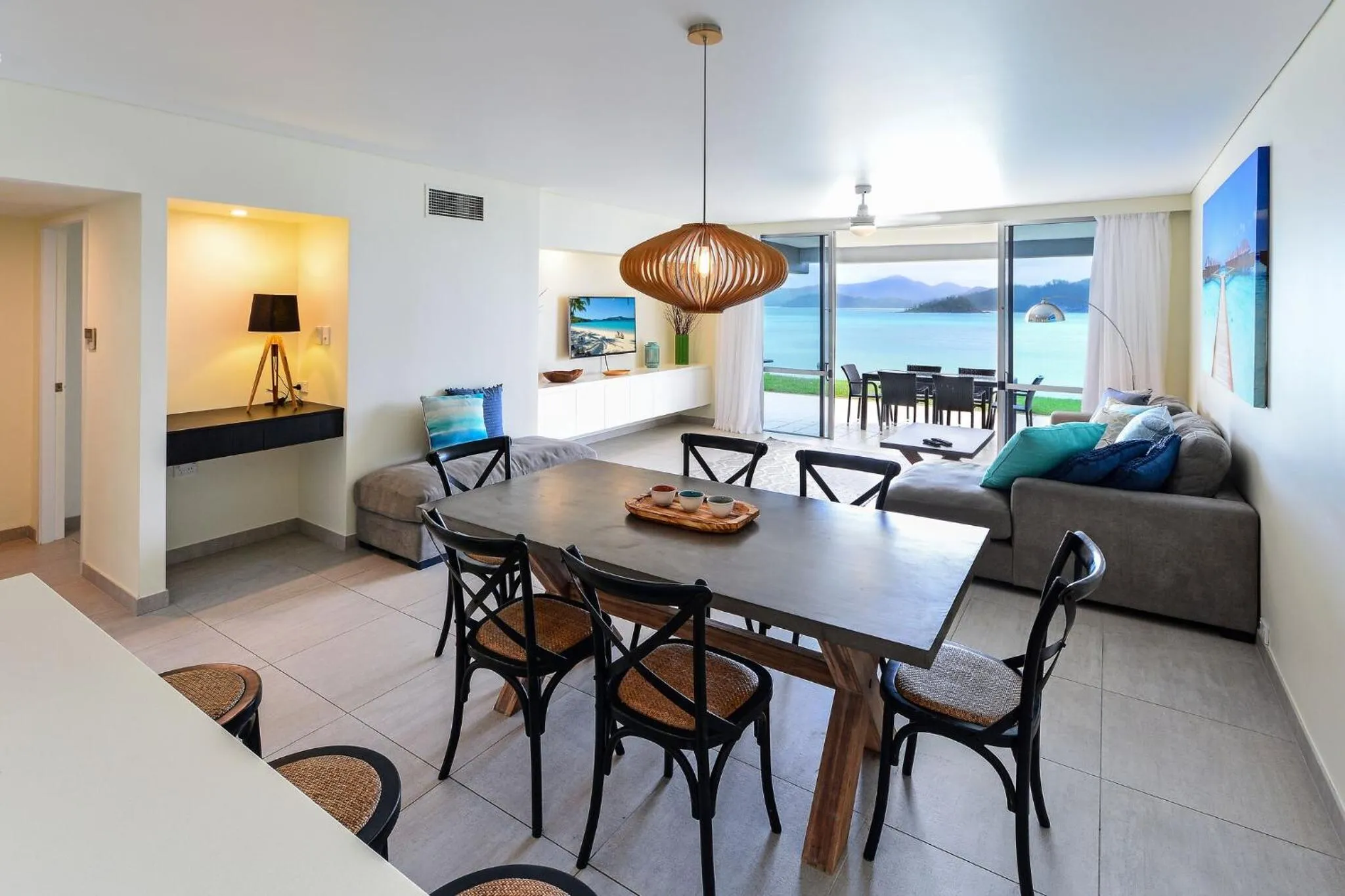 Dining area in Hamilton Island Holiday Homes
