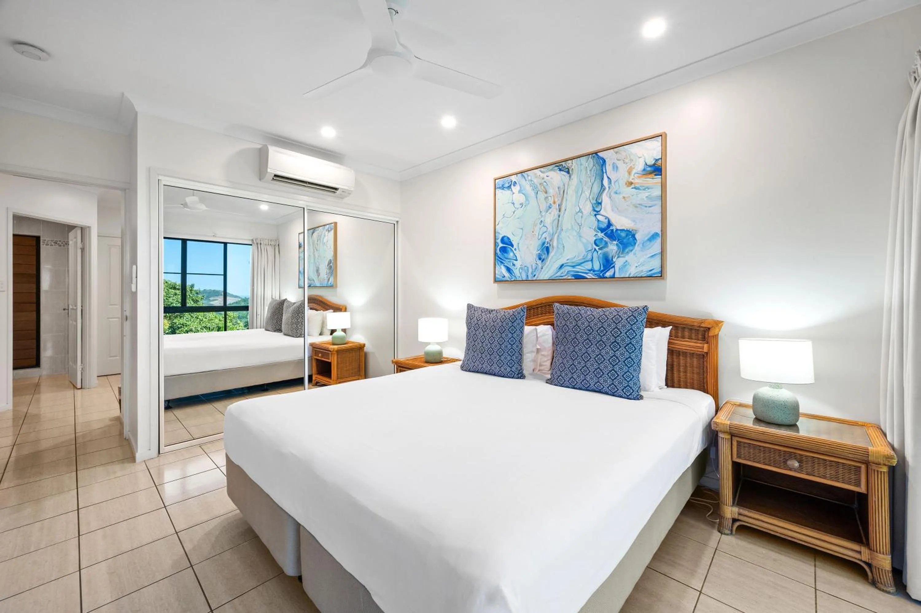 Bed in Hamilton Island Holiday Homes
