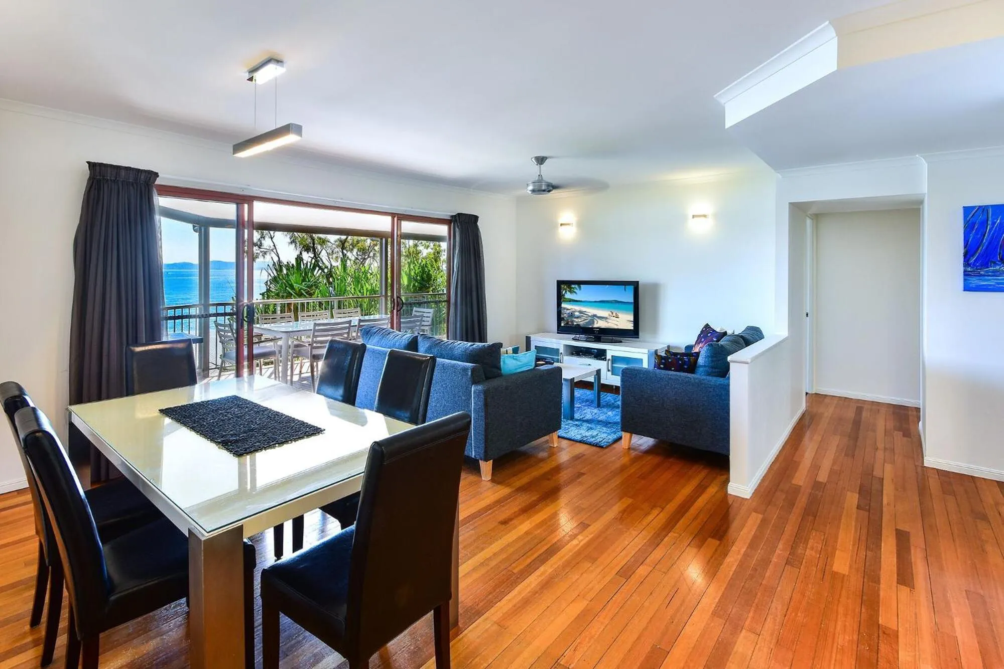 Dining area in Hamilton Island Holiday Homes