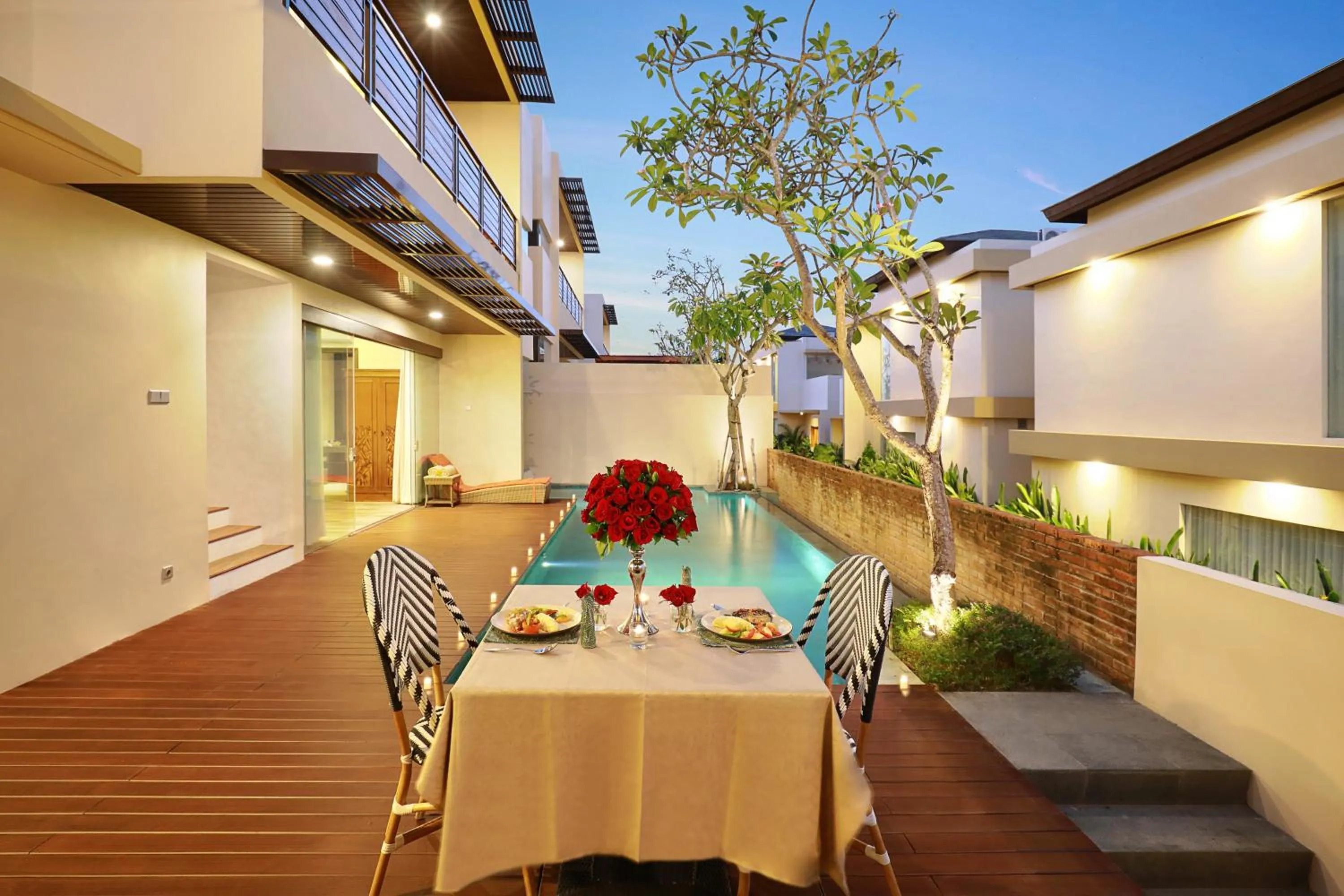 Patio in The Miracle Villa Nusa Dua