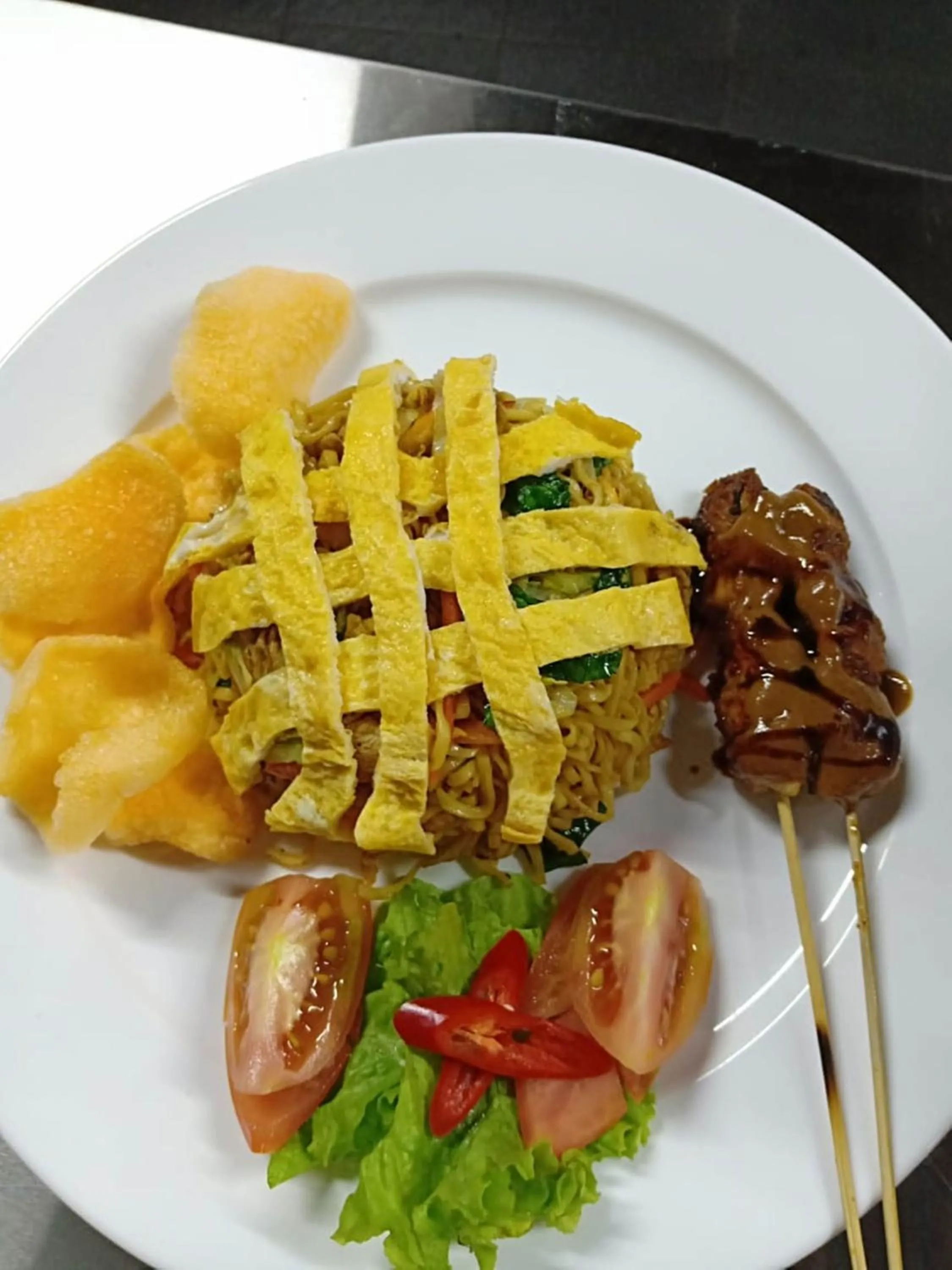 Continental breakfast in The Miracle Villa Nusa Dua